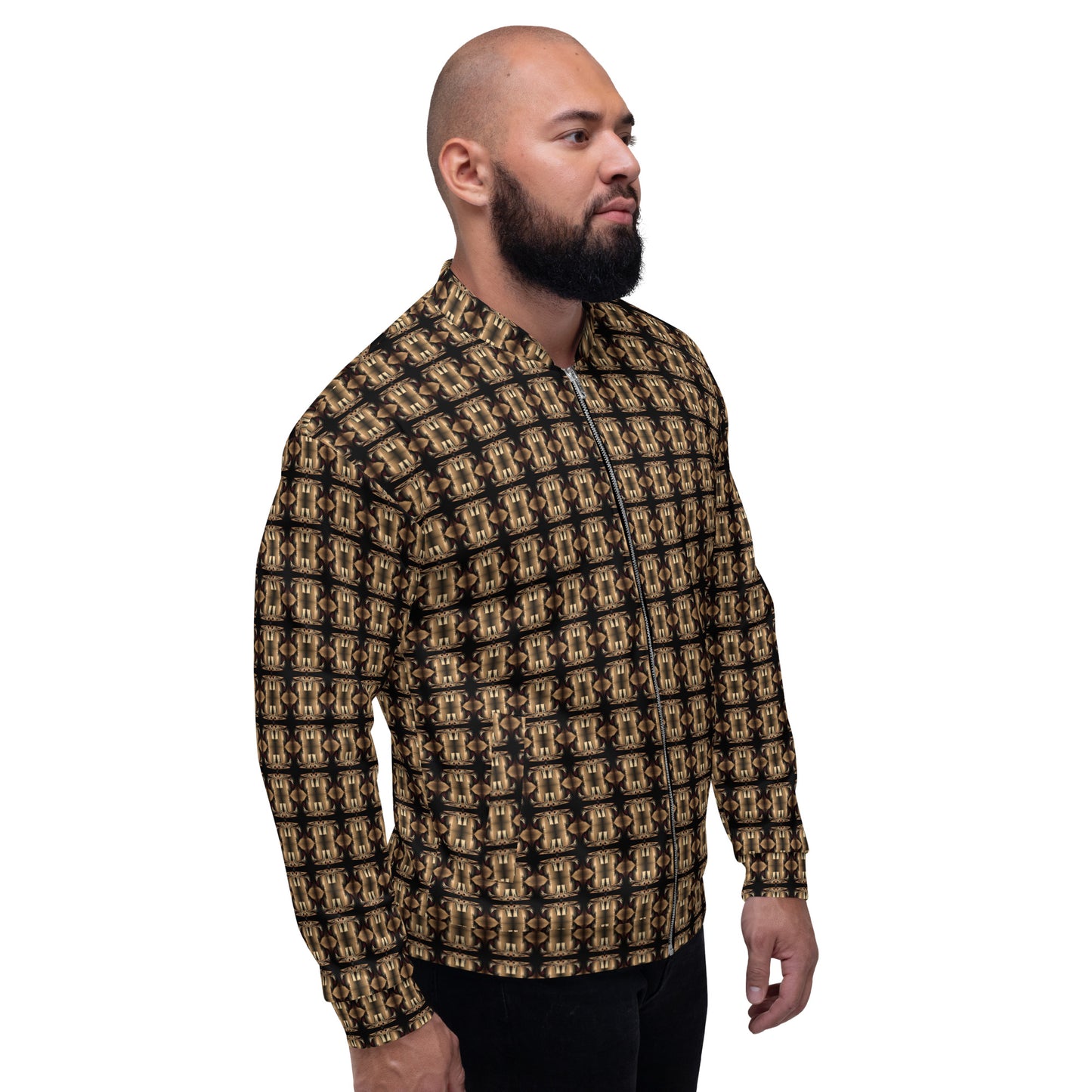Unisex Bomber Jacket (Full Print) - The God Ball Originals by Chris Rabalais (2024)