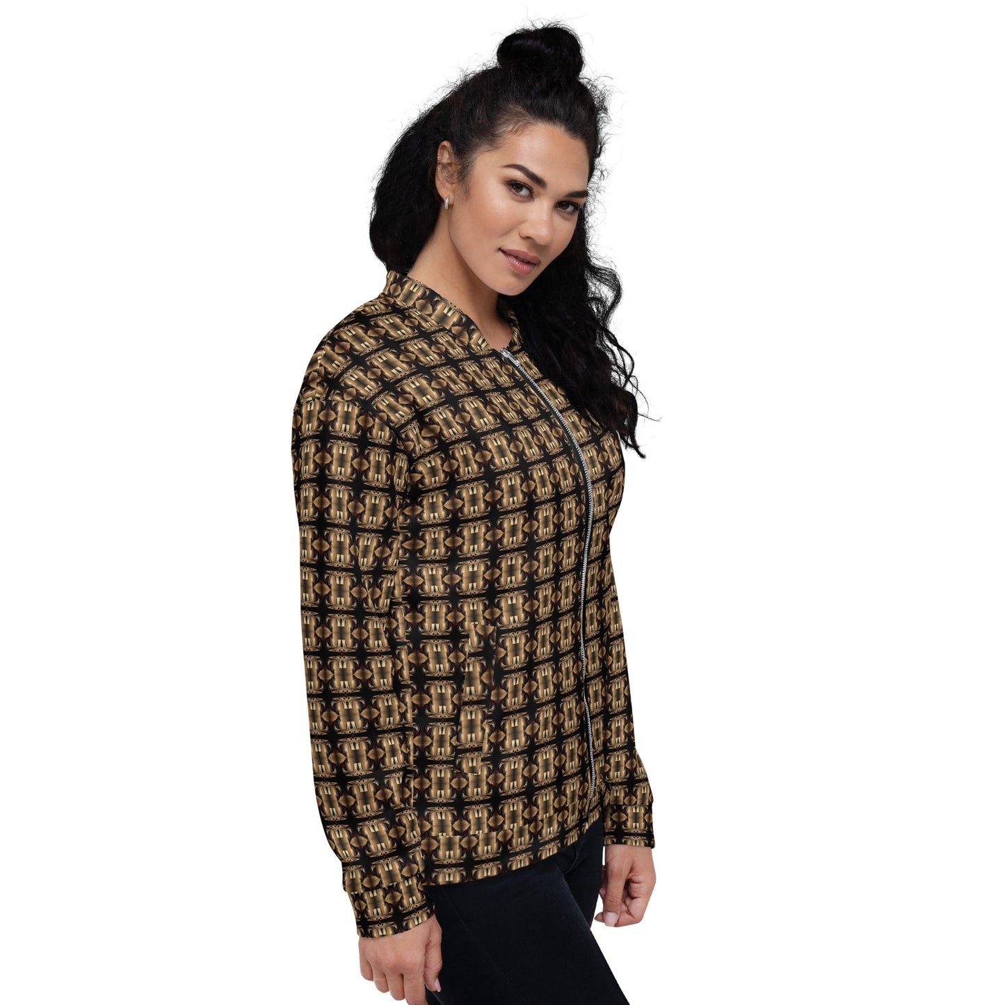 Unisex Bomber Jacket (Full Print) - The God Ball Originals by Chris Rabalais (2024)