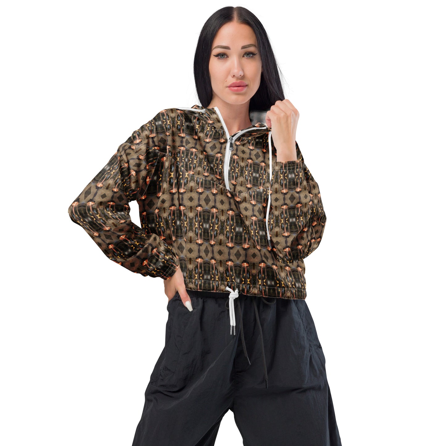Holy Land Origins Ladies Windbreaker - Church of the Holy Sepulchre - The God Ball Originals by Chris Rabalais (2024)
