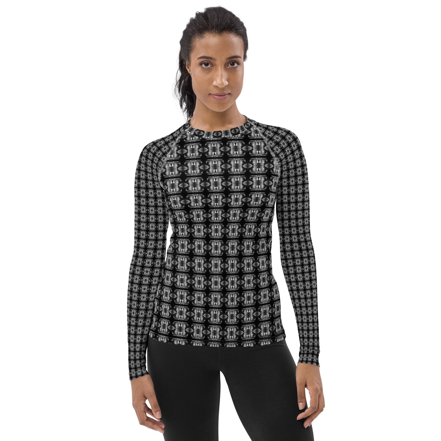 Classic Women's Rash Guard (Full Print) - The God Ball Originals by Chris Rabalais (2024)