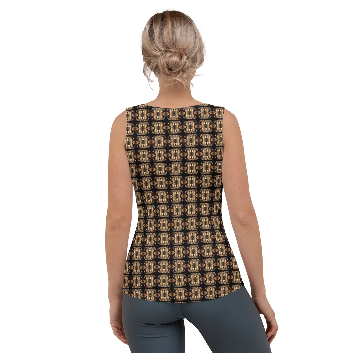 Ladies Premium Tank Top (Full Print) - The God Ball Originals by Chris Rabalais (2024)