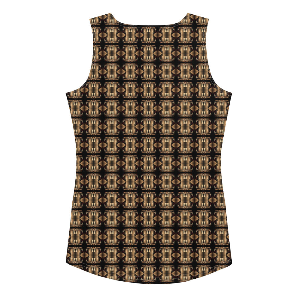 Ladies Premium Tank Top (Full Print) - The God Ball Originals by Chris Rabalais (2024)
