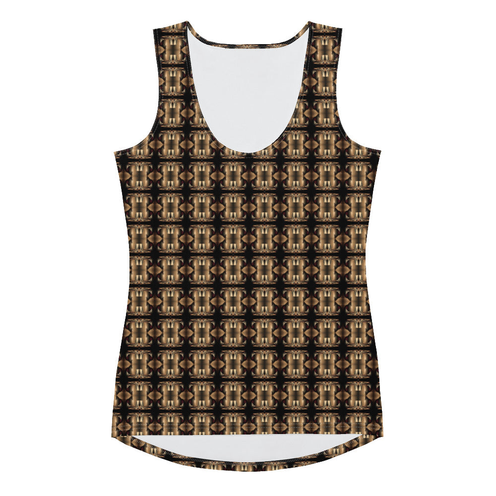 Ladies Premium Tank Top (Full Print) - The God Ball Originals by Chris Rabalais (2024)