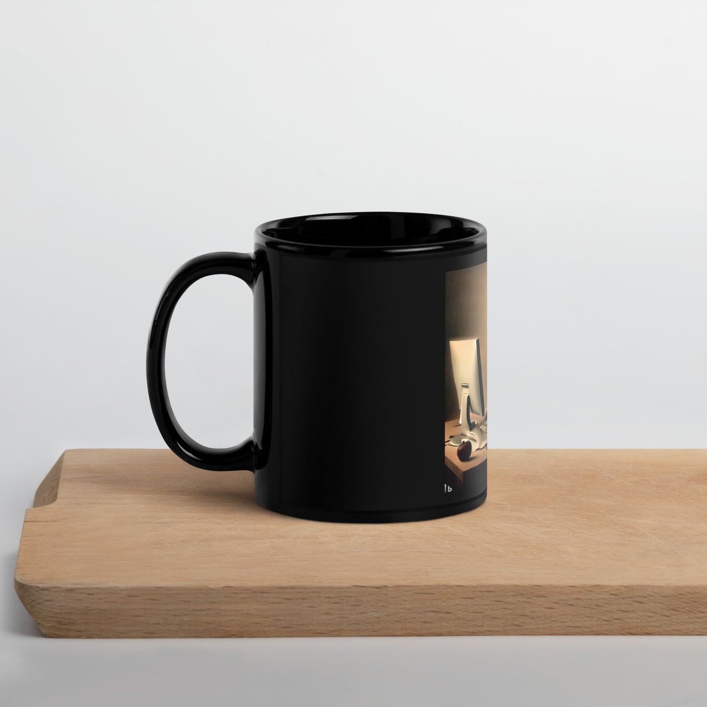 Black Glossy Mug - The God Ball Originals by Chris Rabalais (2024)