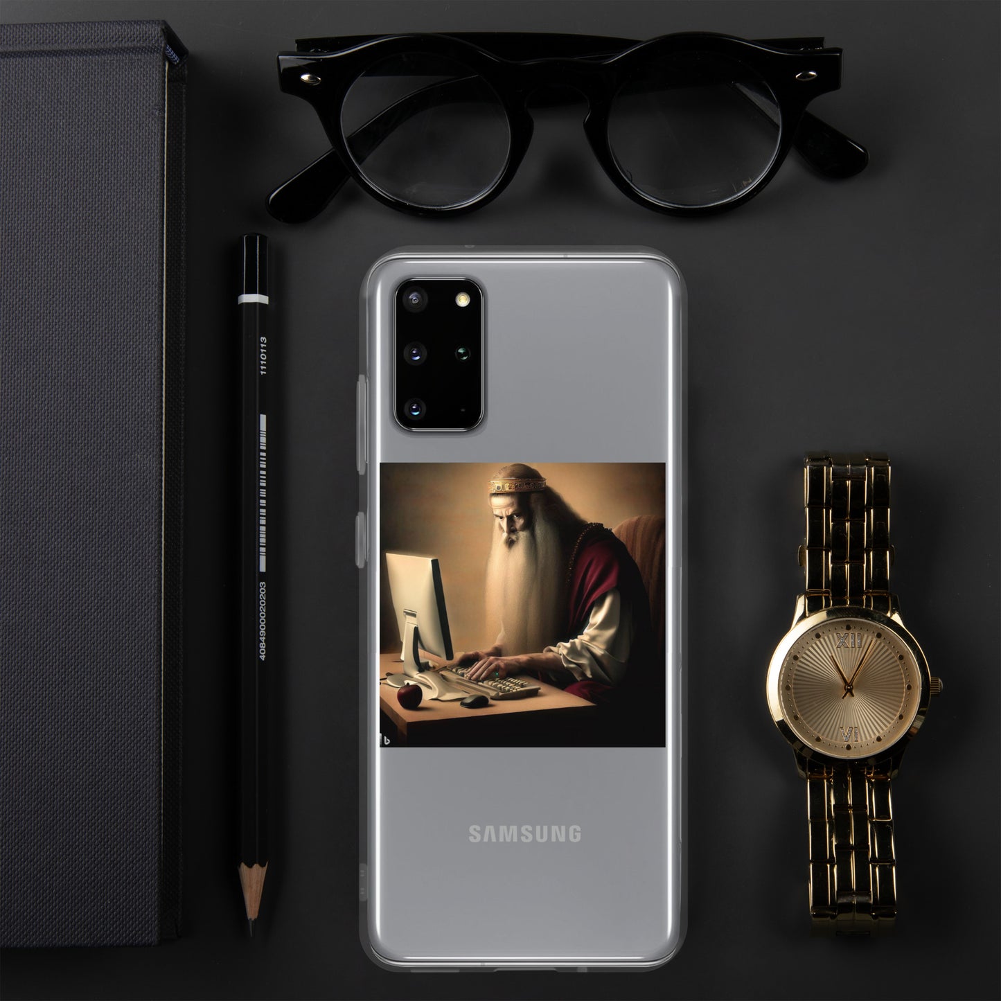 Clear Case for Samsung® - The God Ball Originals by Chris Rabalais (2024)