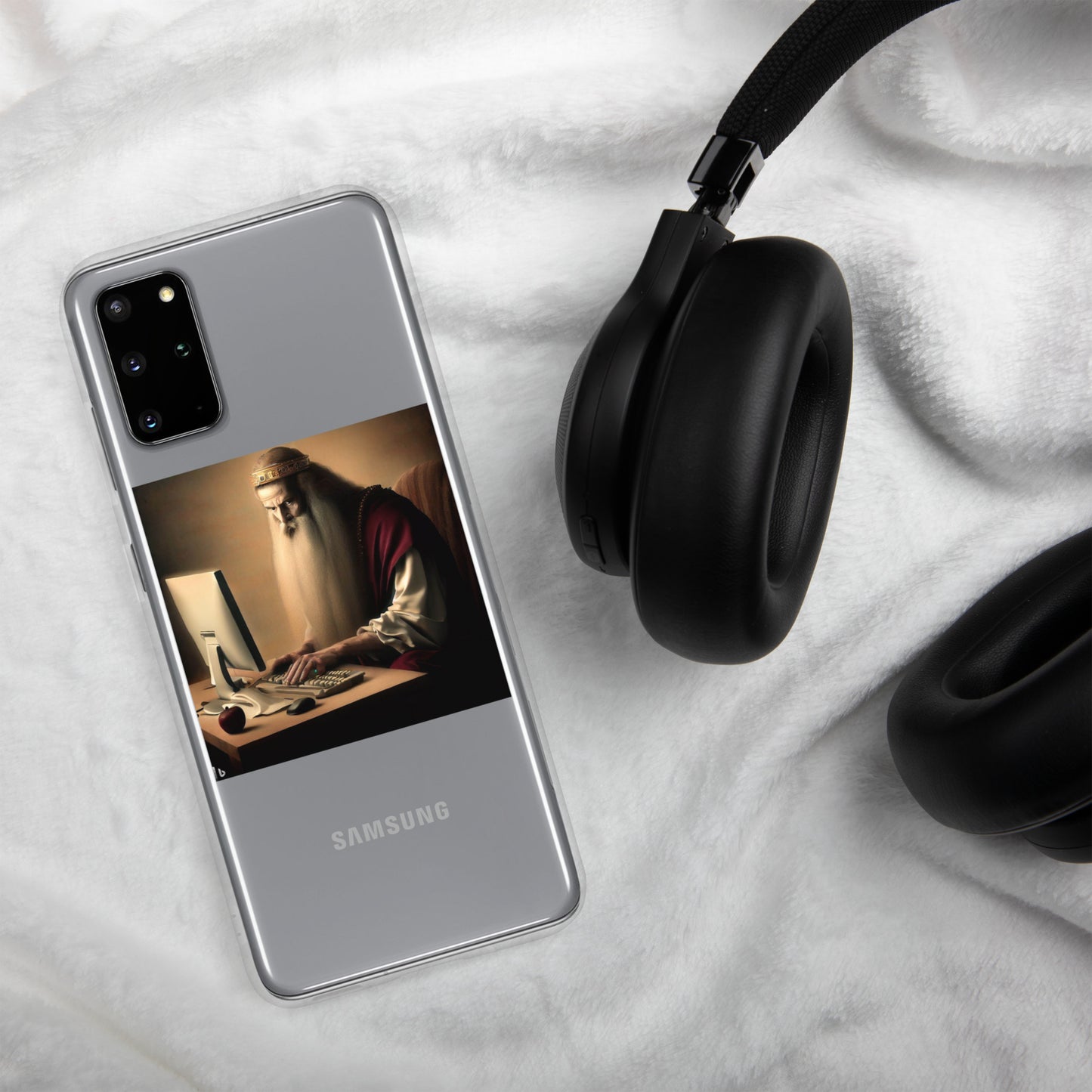 Clear Case for Samsung® - The God Ball Originals by Chris Rabalais (2024)