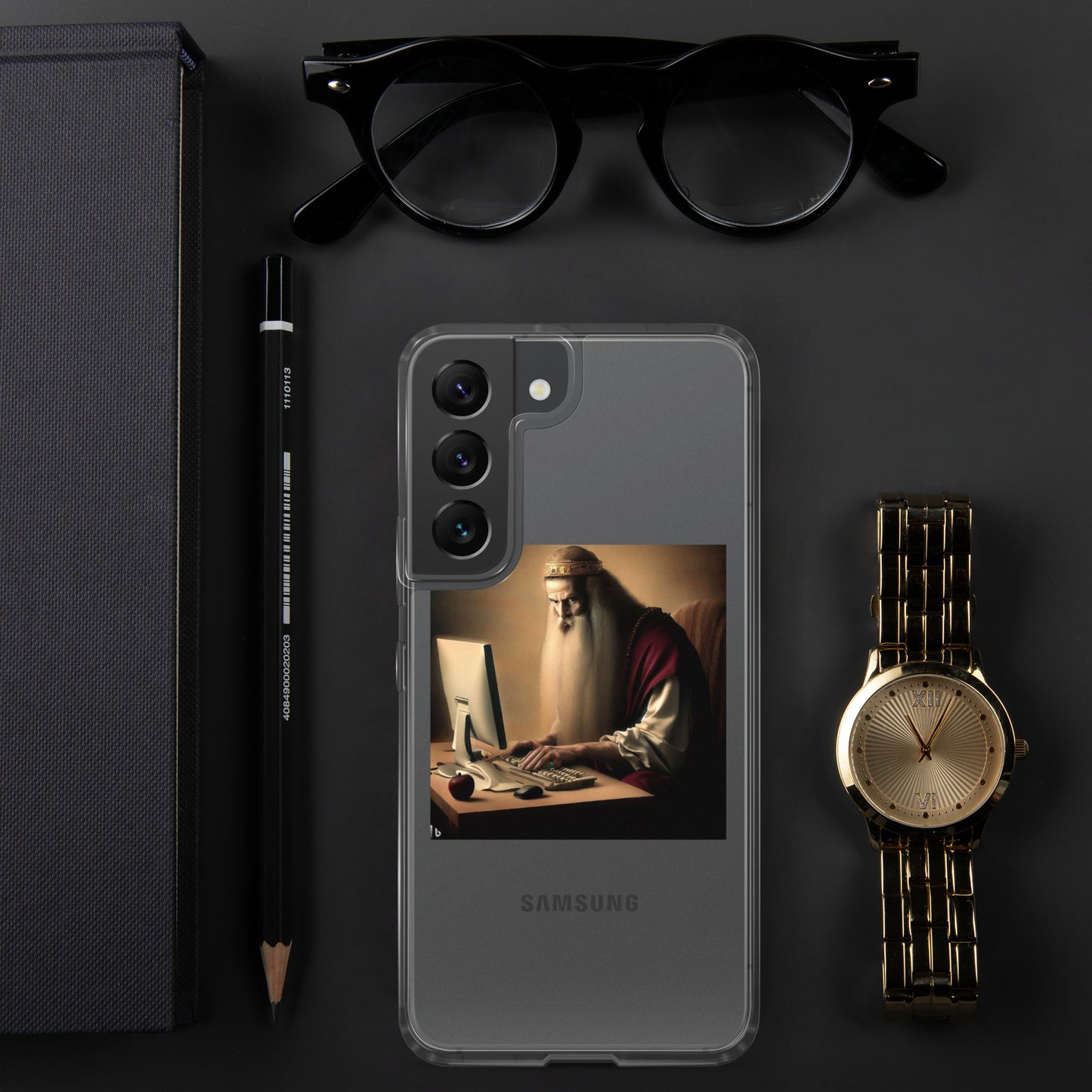Clear Case for Samsung® - The God Ball Originals by Chris Rabalais (2024)