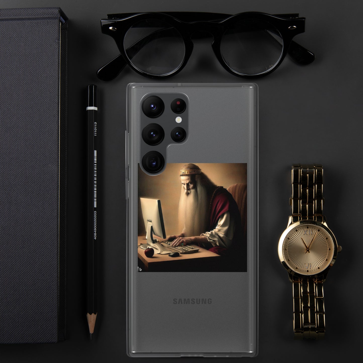 Clear Case for Samsung® - The God Ball Originals by Chris Rabalais (2024)