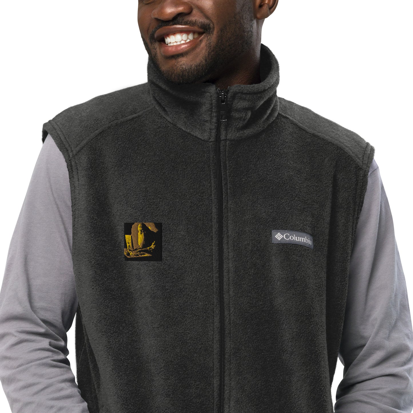Men’s Columbia Fleece Vest - The God Ball Originals by Chris Rabalais (2024)