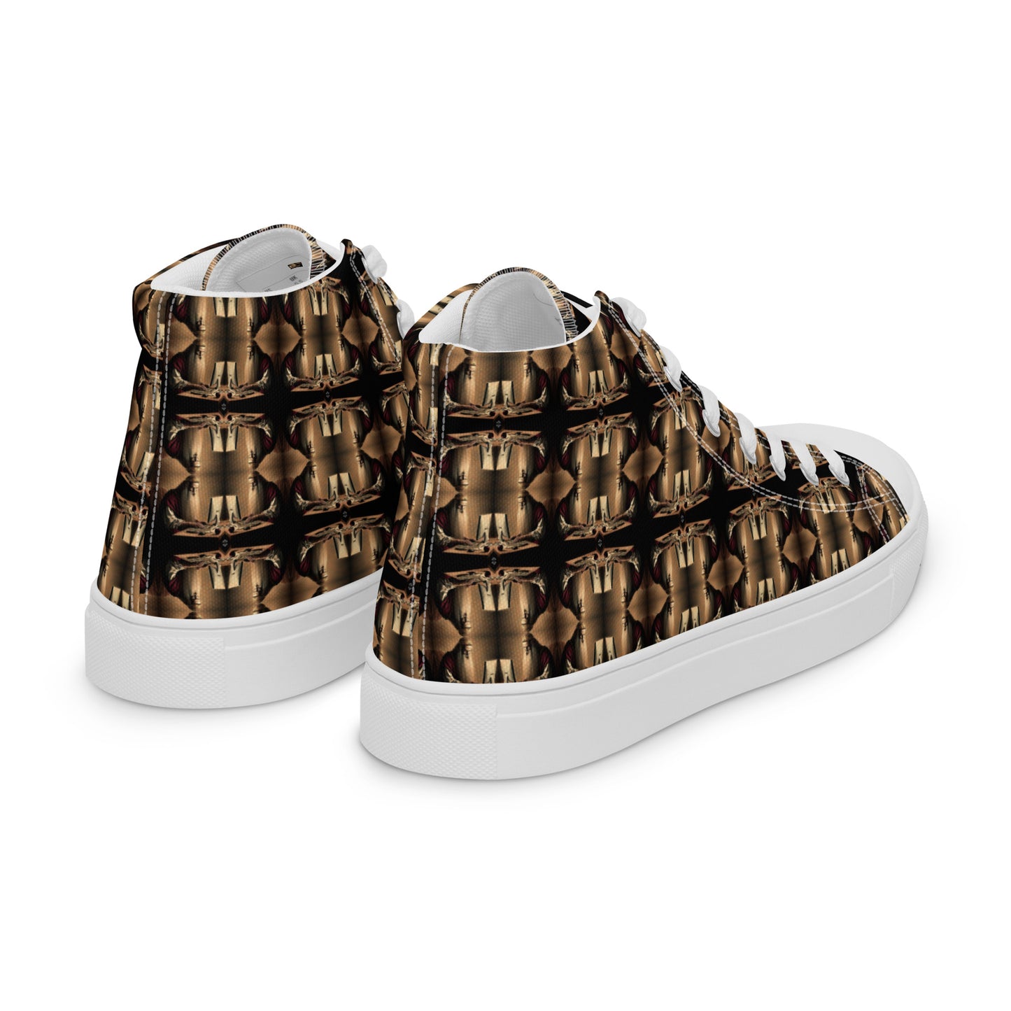 Men’s Premium High Top Canvas Shoes (Full Print) - The God Ball Originals by Chris Rabalais (2024)