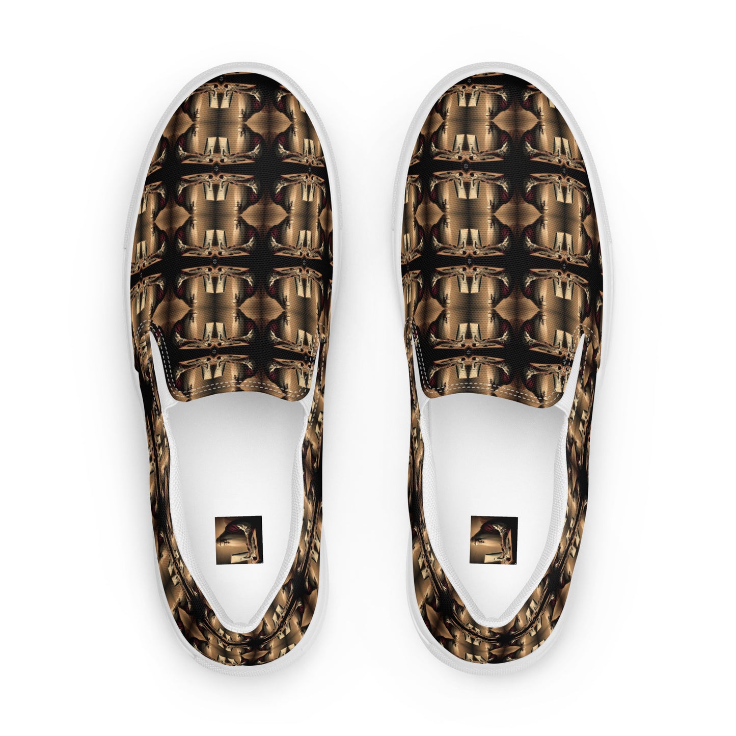 Men’s Slip-on Canvas Premiums (Full Print) - The God Ball Originals by Chris Rabalais (2024)