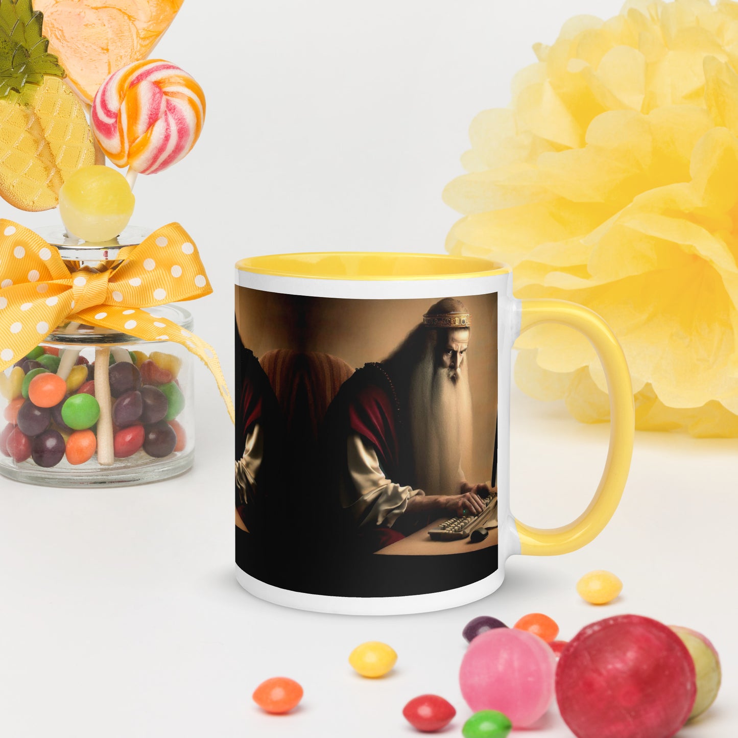 Mug with Color Inside - The God Ball Originals by Chris Rabalais (2024)