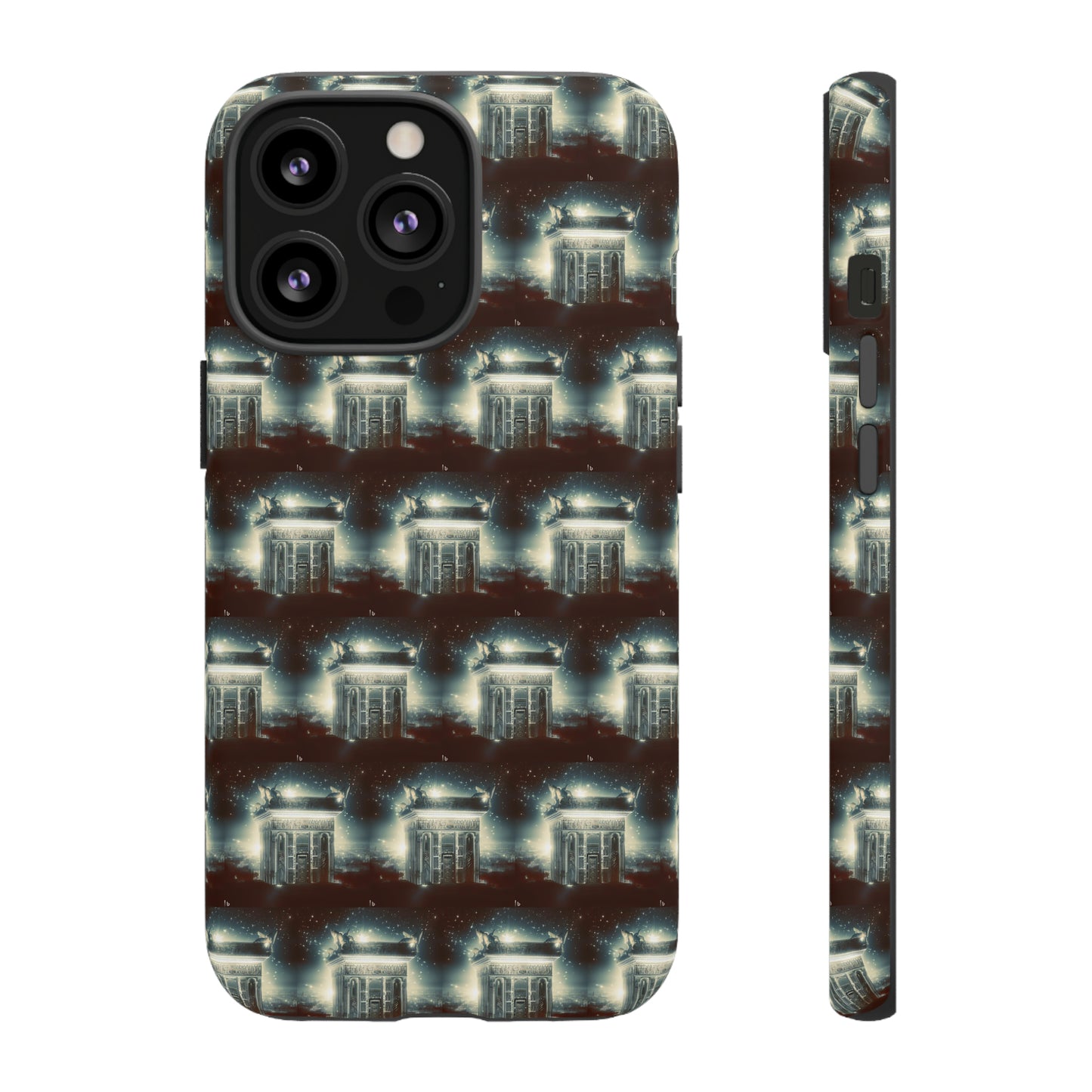 AImagination Collection iPhone Tough Cases - "The Temple" - The God Ball Originals by Chris Rabalais (2024)