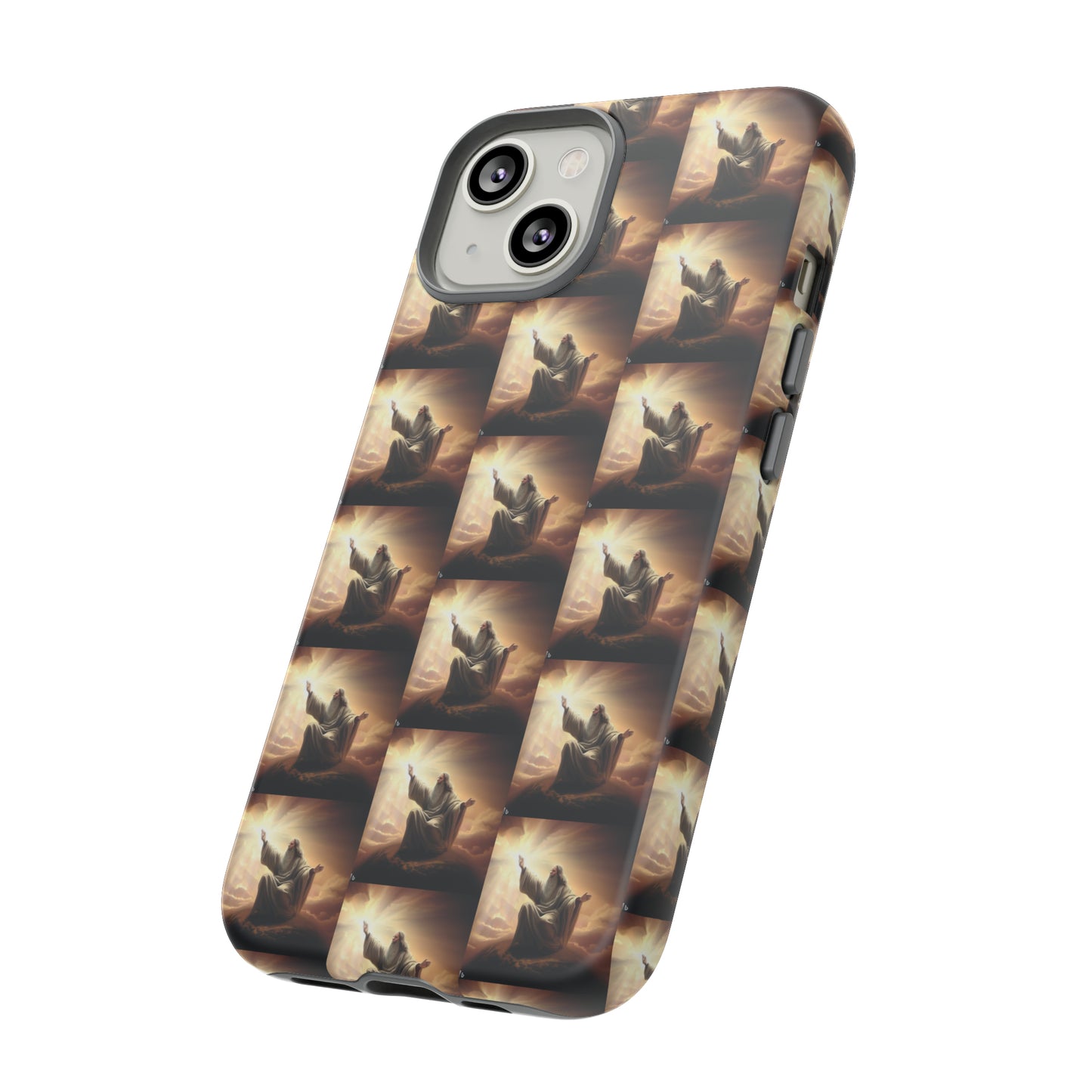 AImagination Collection iPhone Tough Case - "Let There Be Light" - The God Ball Originals by Chris Rabalais (2024)