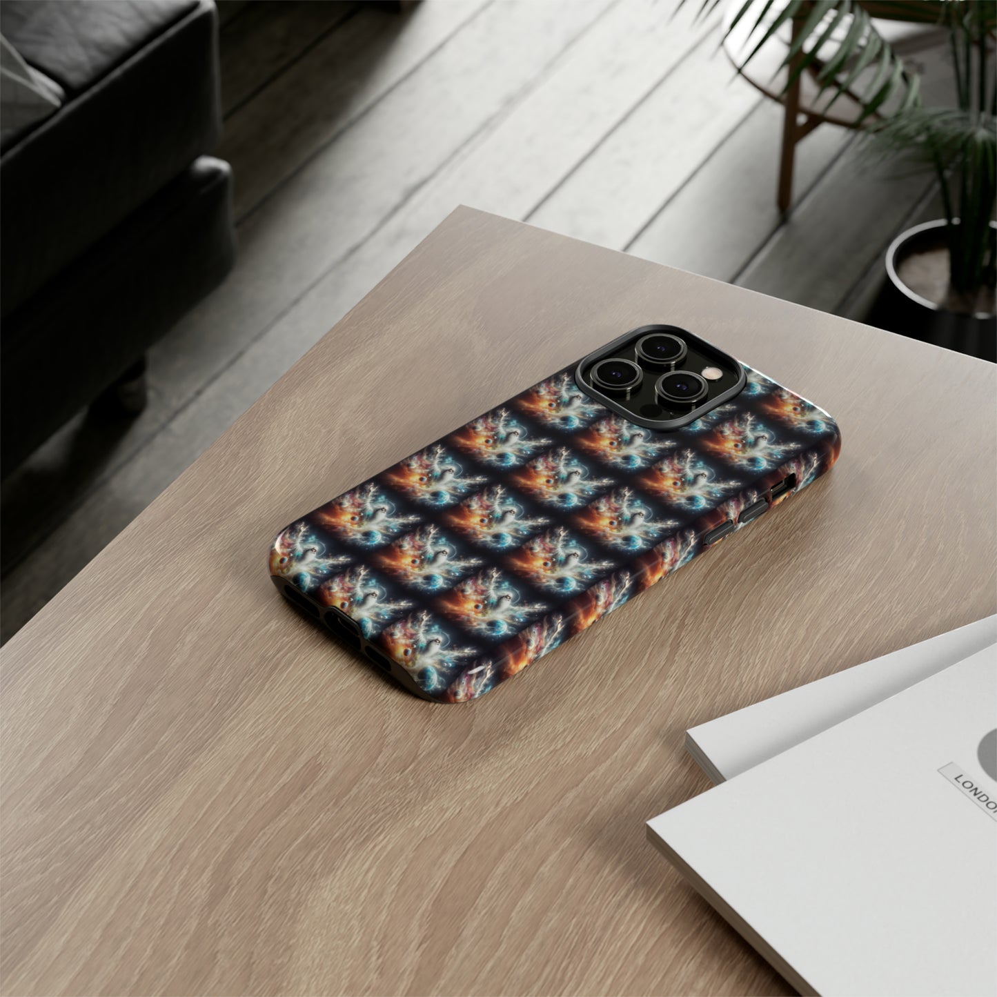 AImagination Collection Tough iPhone Cases - "The Big Bang" - The God Ball Originals by Chris Rabalais (2024)