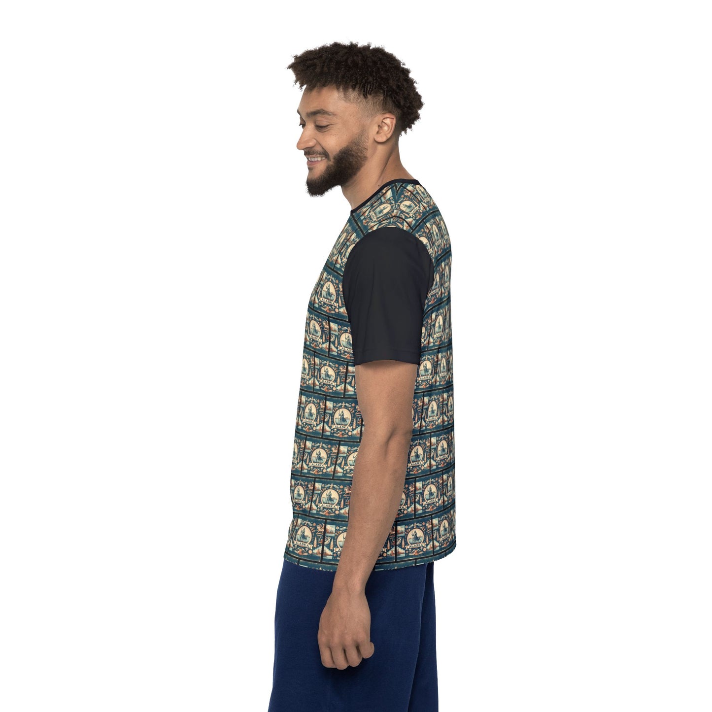 Alaska Vintage Christian Crusader - Premium Sports Jersey - USA - 100% Charity Benefit - The God Vote Collection by Chris Rabalais