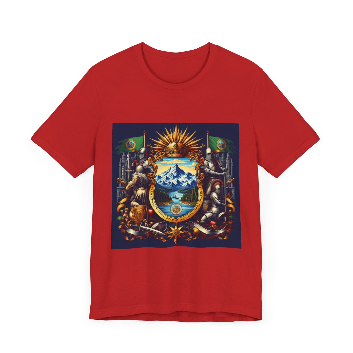 Washington Vintage Christian Crusader - Unisex Jersey Tee - USA - 100% Charity Benefit - The God Vote Collection by Chris Rabalais