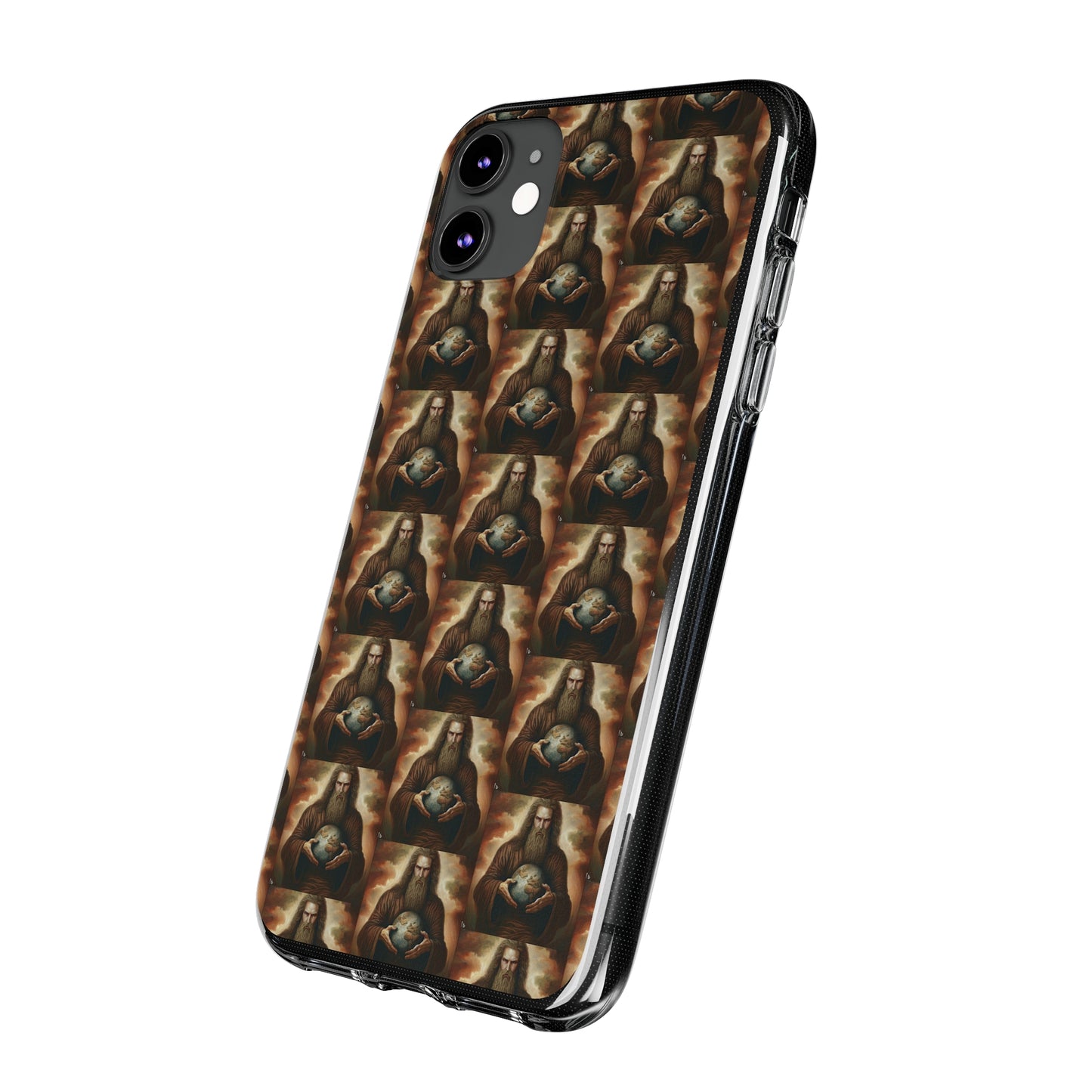 AImagination Collection Soft Phone Cases - "Yahweh's World" - The God Ball Originals by Chris Rabalais (2024)