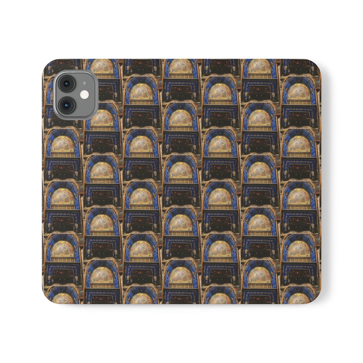 Holy Land Origins Apple iPhone Flip Cases - Church of the Nativity at Bethlehem - The God Ball Originals by Chris Rabalais (2024)