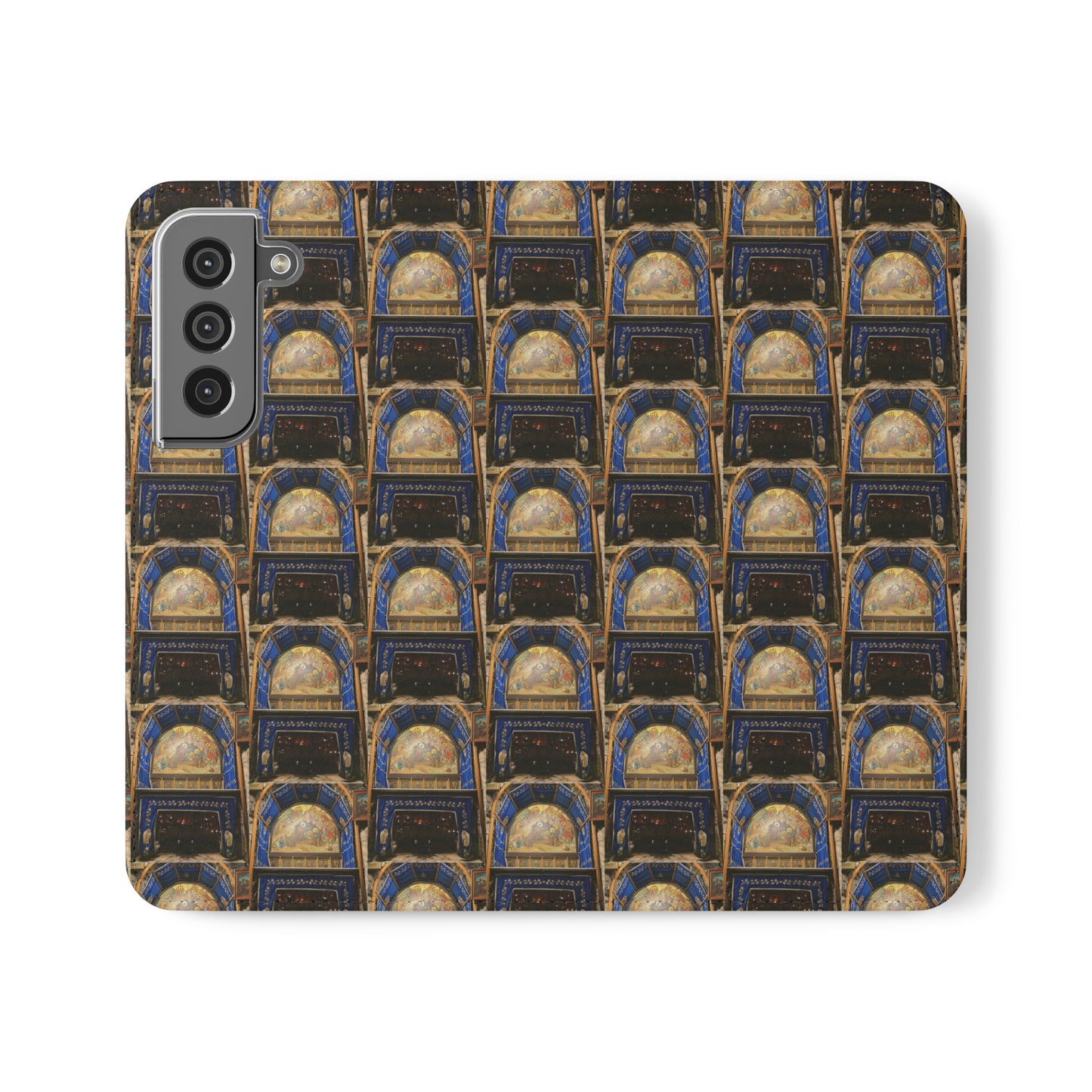 Holy Land Origins Apple iPhone Flip Cases - Church of the Nativity at Bethlehem - The God Ball Originals by Chris Rabalais (2024)