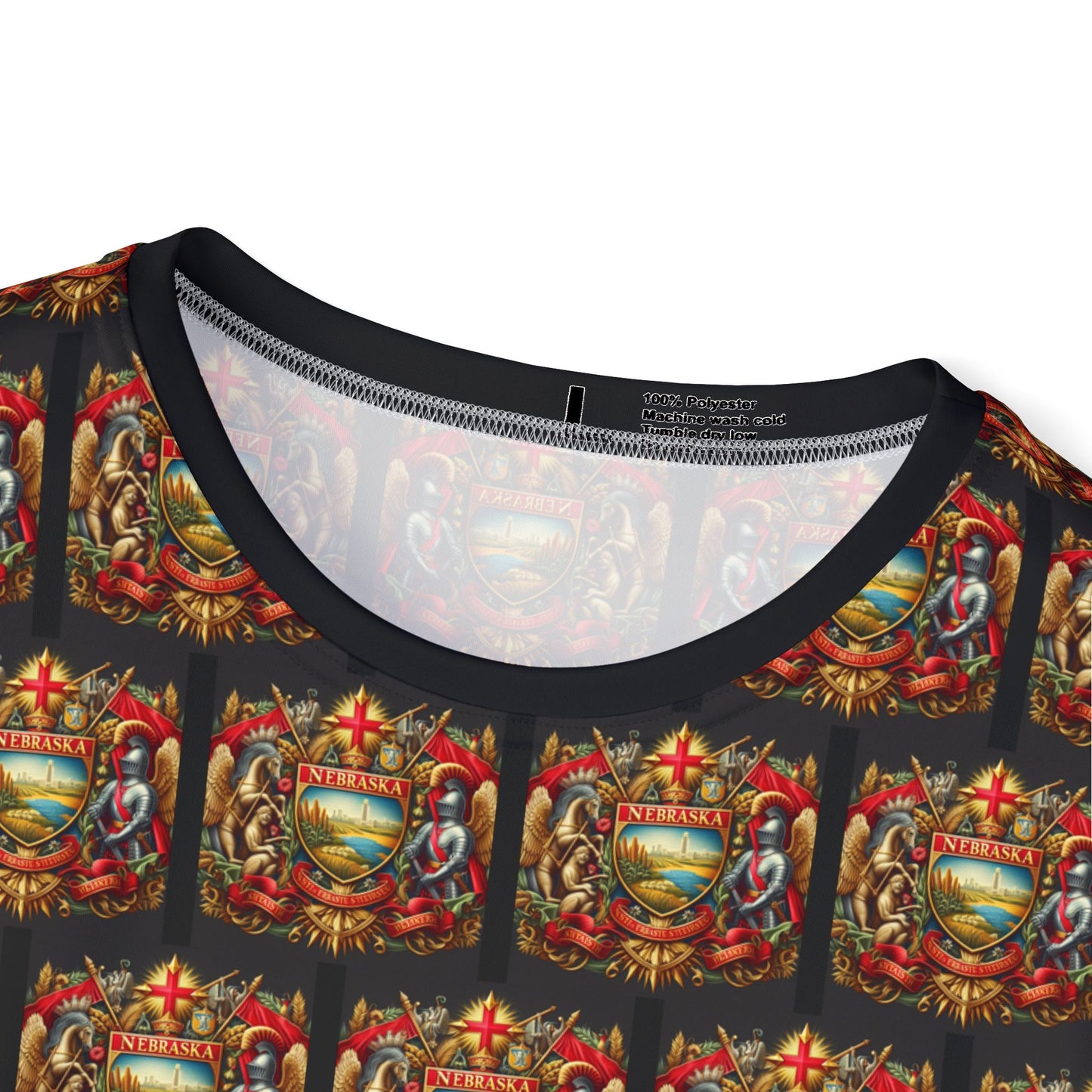 Nebraska Vintage Christian Crusader - Premium Sports Jersey - USA - 100% Charity Benefit - The God Vote Collection by Chris Rabalais