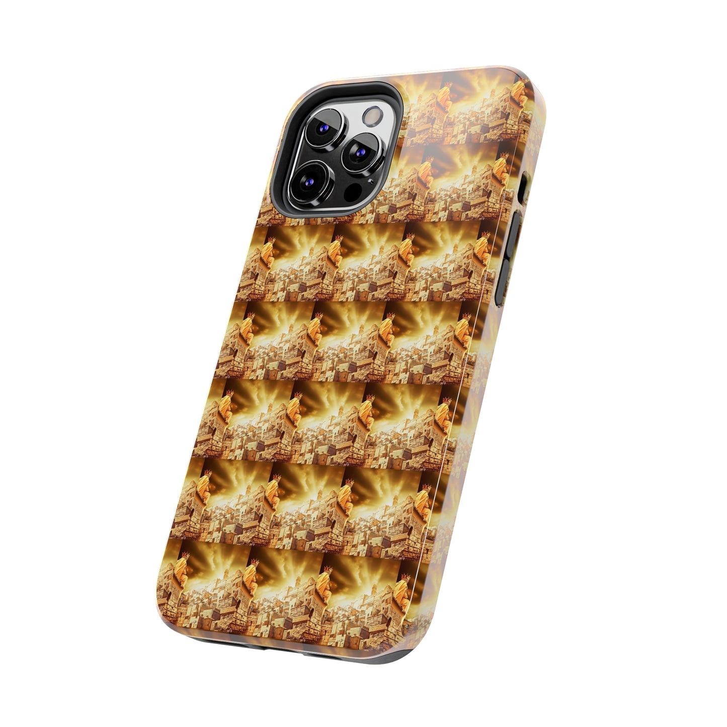 AImagination Collection Apple iPhone Tough Case - "The Golden Kingdom" - The God Ball Originals by Chris Rabalais
