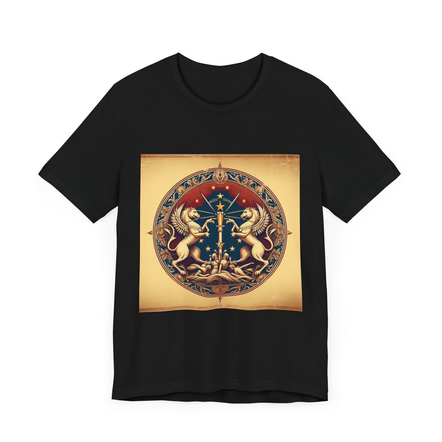 Indiana Vintage Christian Crusader - Unisex Jersey Tee - USA - 100% Charity Benefit - The God Vote Collection by Chris Rabalais