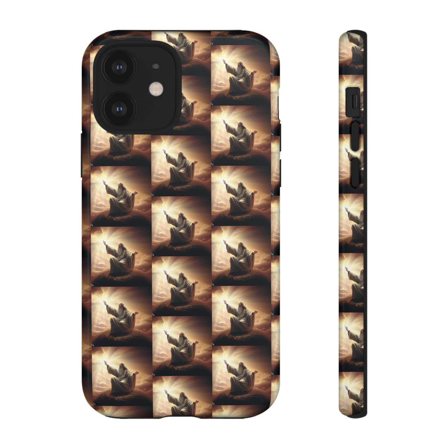 AImagination Collection iPhone Tough Case - "Let There Be Light" - The God Ball Originals by Chris Rabalais (2024)