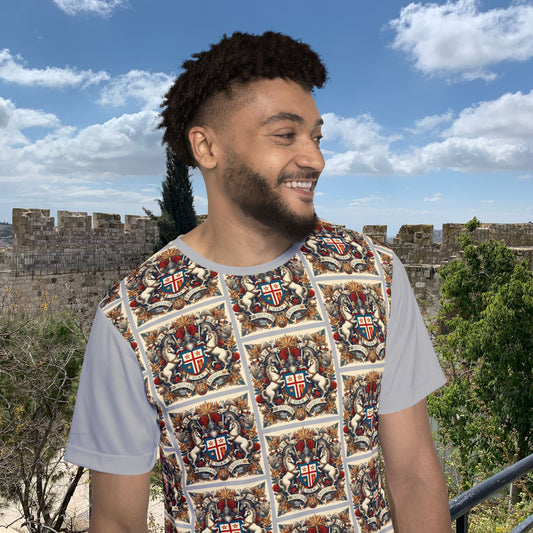 Guam Vintage Christian Crusader - Premium Sports Jersey - USA - 100% Charity Benefit - The God Vote Collection by Chris Rabalais