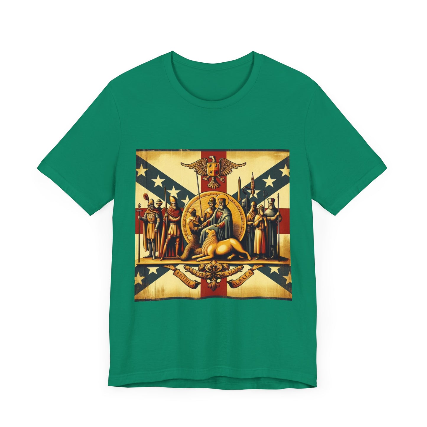 Alabama Vintage Christian Crusader - Unisex Jersey Tee - USA - 100% Charity Benefit - The God Vote Collection by Chris Rabalais