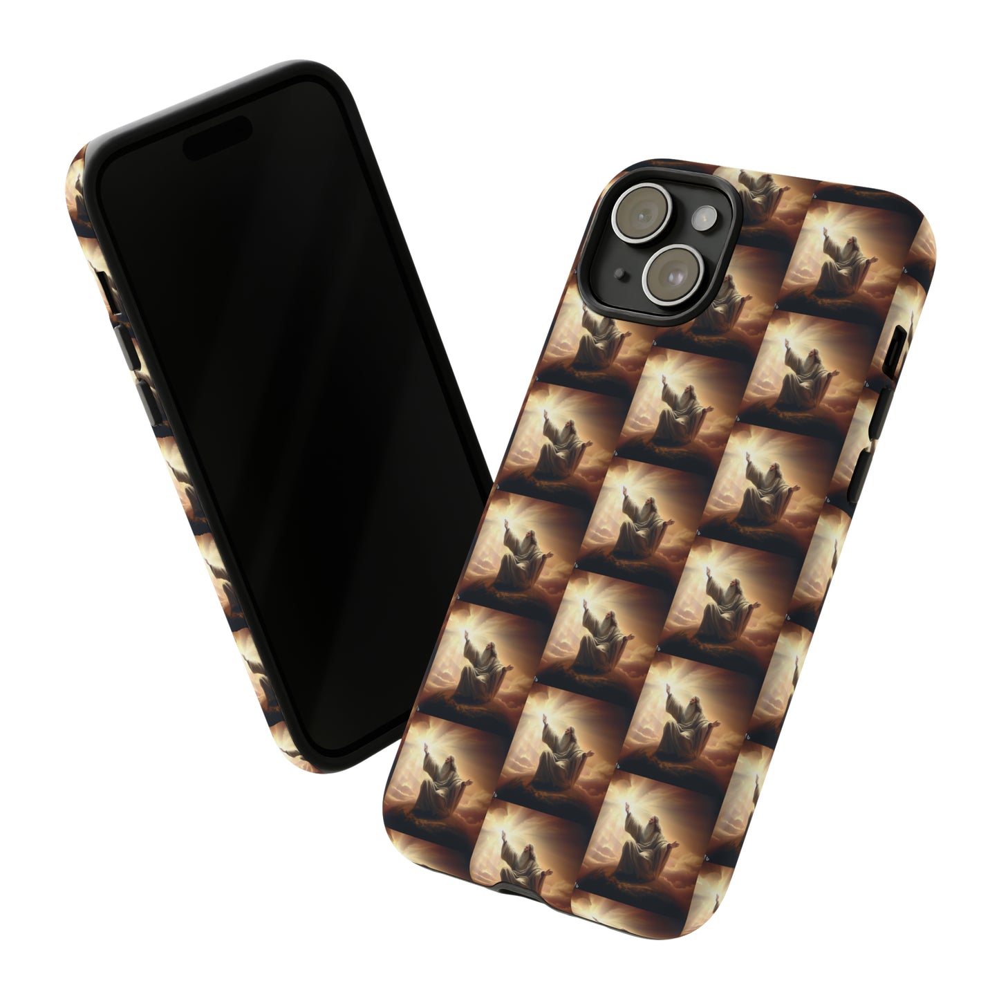 AImagination Collection iPhone Tough Case - "Let There Be Light" - The God Ball Originals by Chris Rabalais (2024)