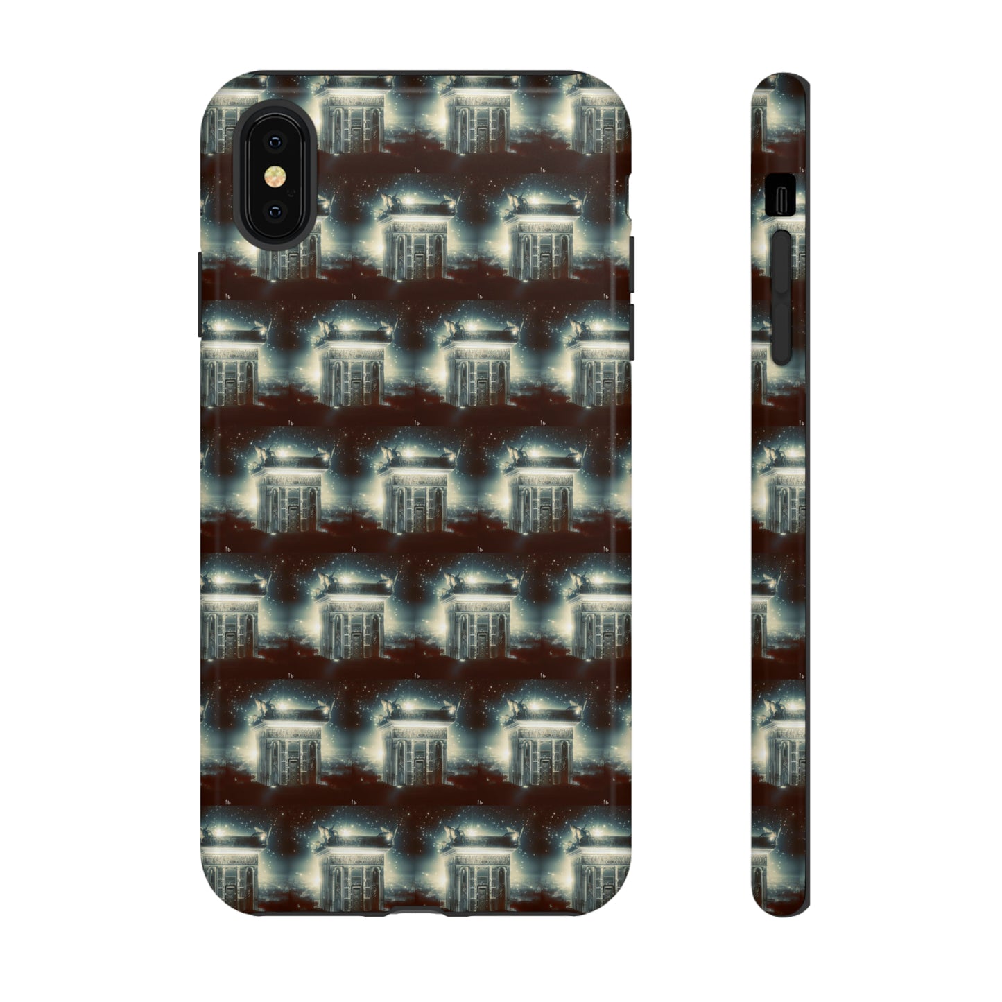 AImagination Collection iPhone Tough Cases - "The Temple" - The God Ball Originals by Chris Rabalais (2024)