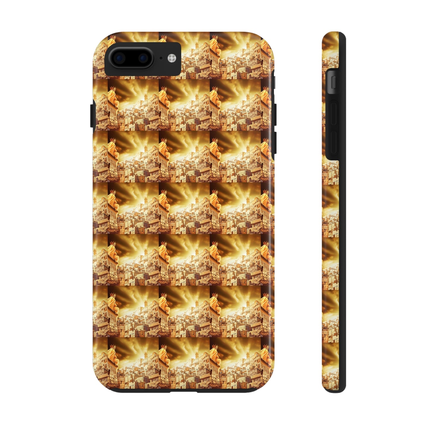 AImagination Collection Apple iPhone Tough Case - "The Golden Kingdom" - The God Ball Originals by Chris Rabalais