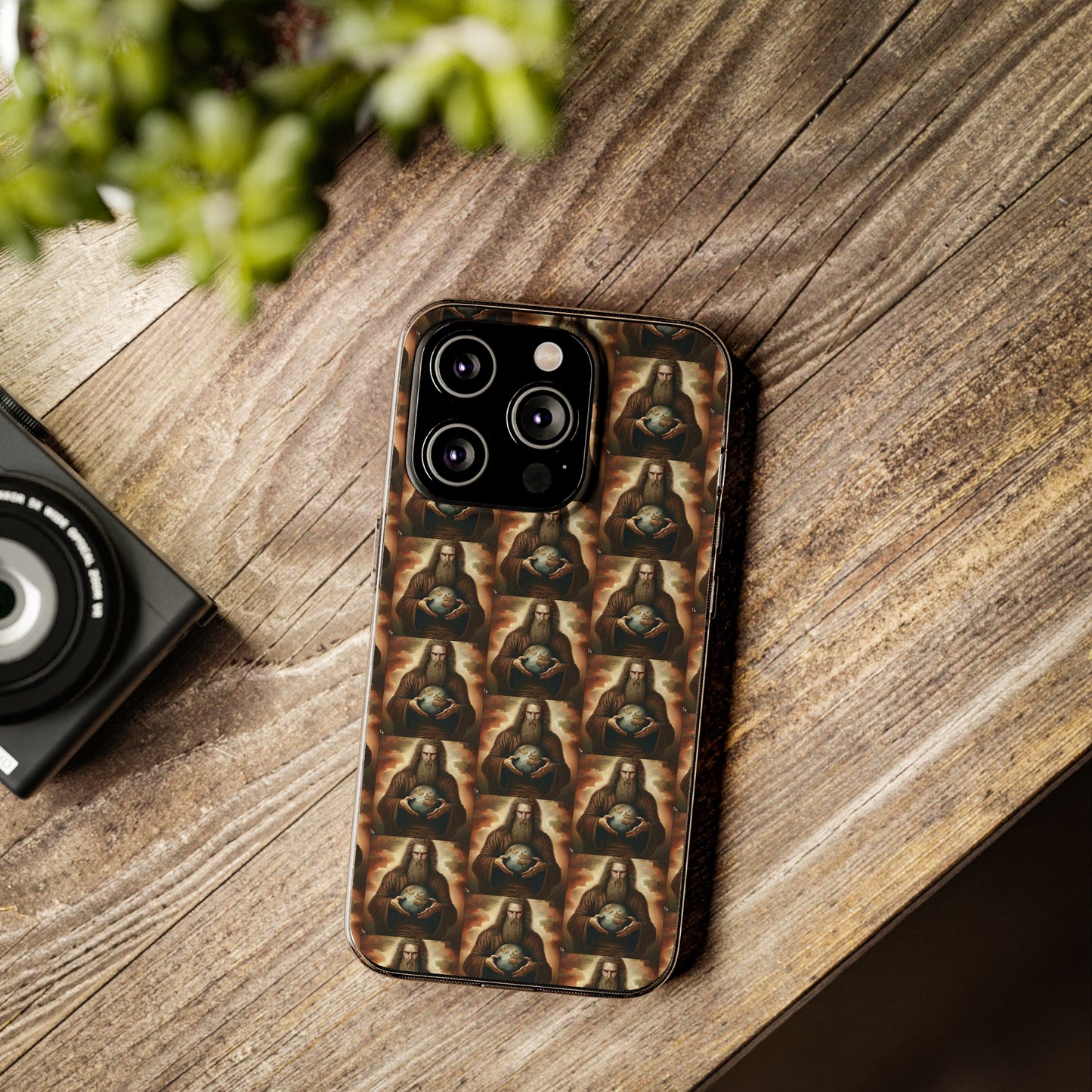 AImagination Collection Soft Phone Cases - "Yahweh's World" - The God Ball Originals by Chris Rabalais (2024)