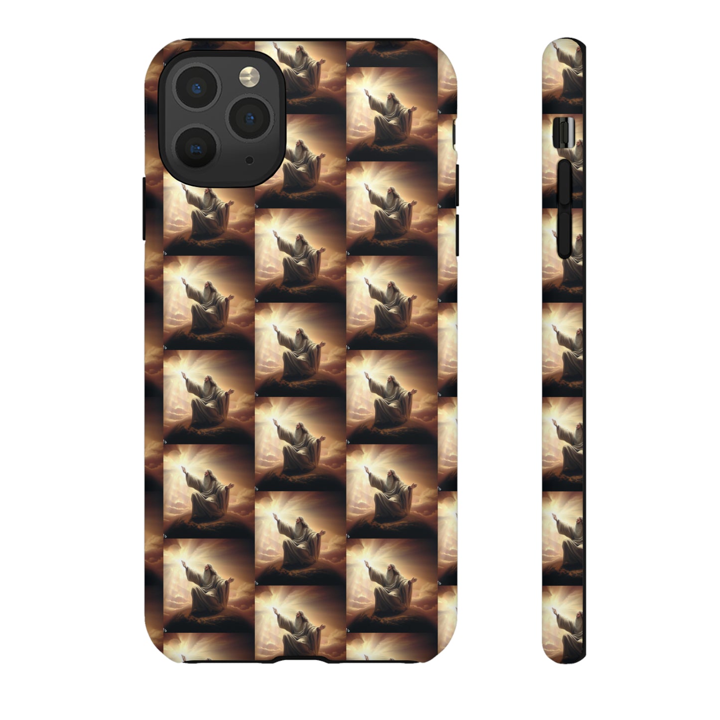 AImagination Collection iPhone Tough Case - "Let There Be Light" - The God Ball Originals by Chris Rabalais (2024)