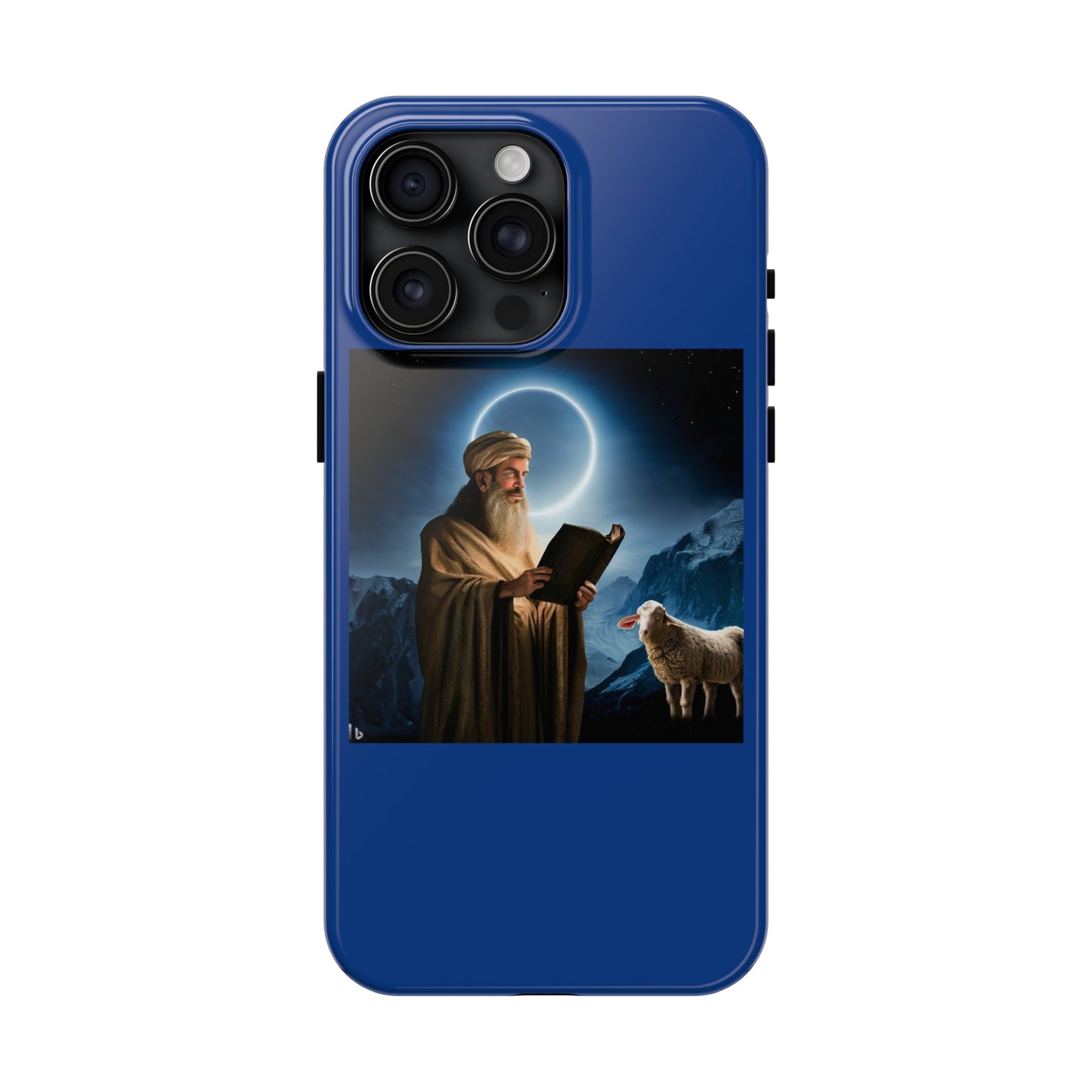 AImagination Collection iPhone Tough Case - "Feed My Sheep" - The God Ball Originals by Chris Rabalais (2024)