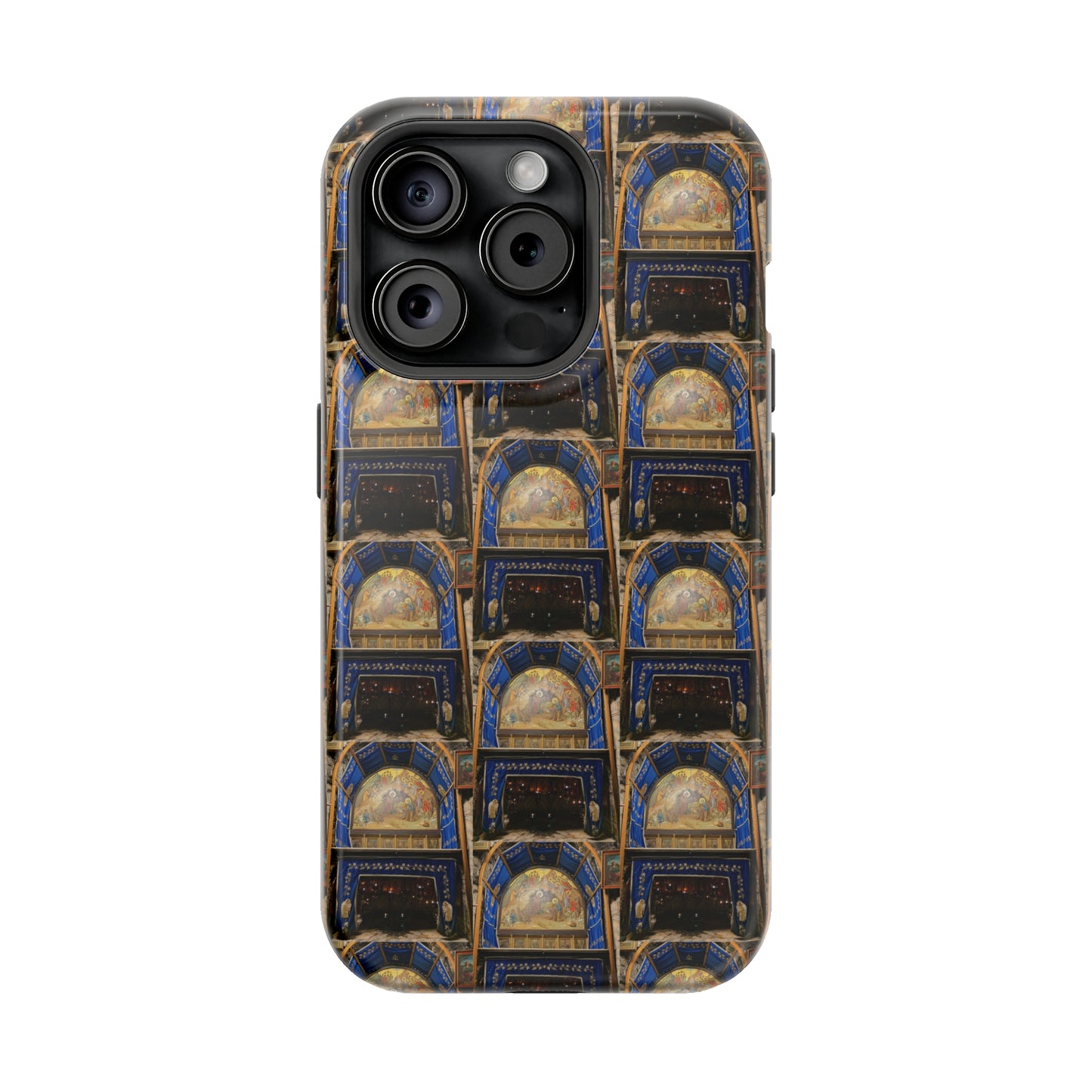 Holy Land Origins Apple iPhone MagSafe Tough Cases - Church of the Nativity at Bethlehem - The God Ball Originals by Chris Rabalais (2024)