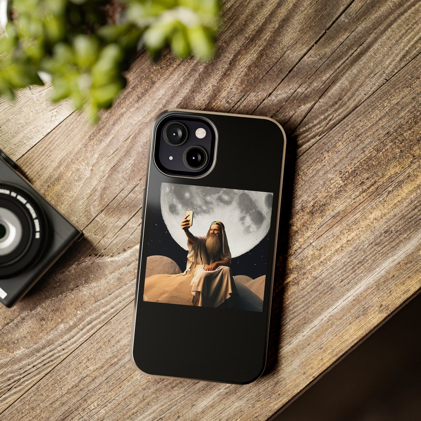 AImagination Collection iPhone Tough Case - "The Old and The New" - The God Ball Originals by Chris Rabalais (2024)