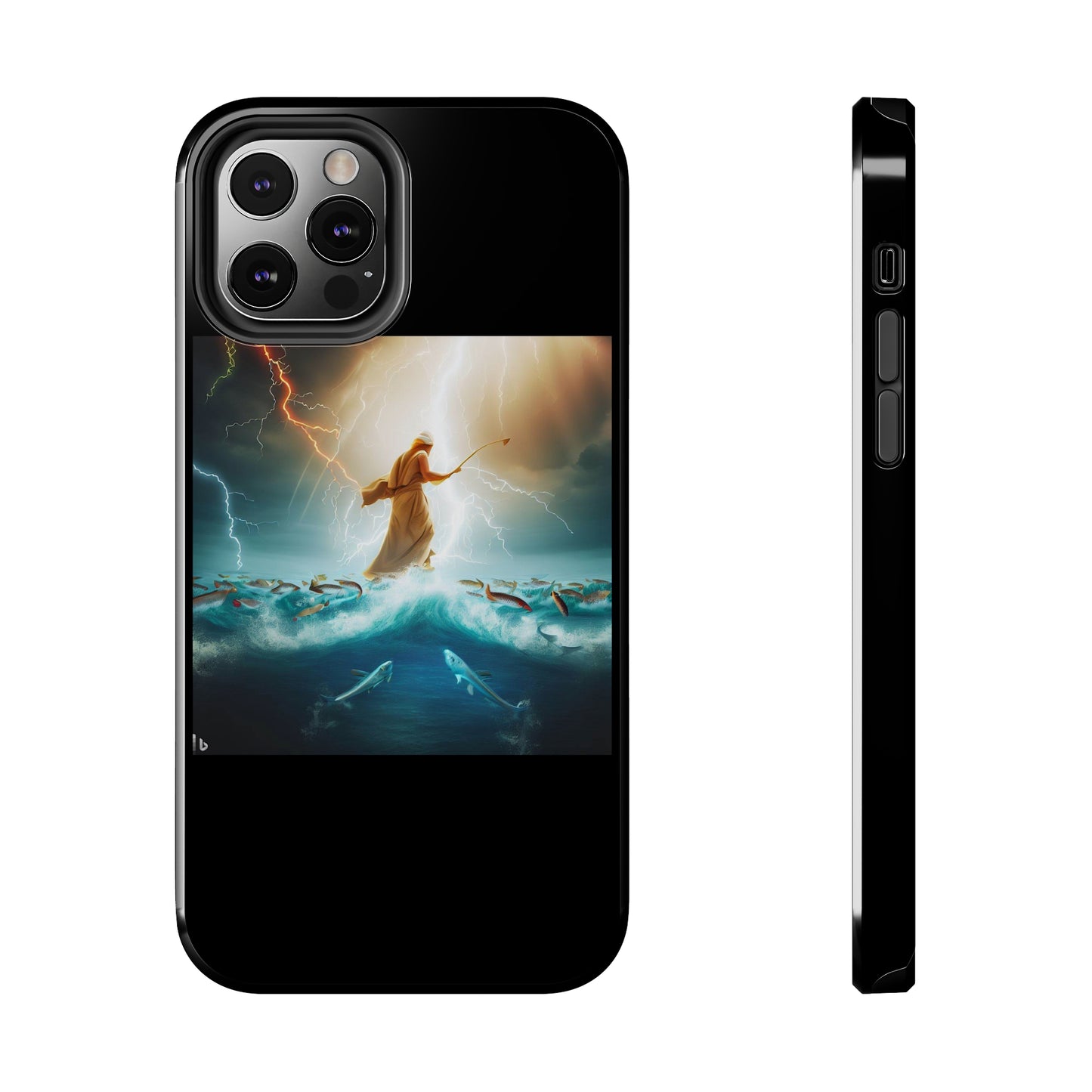 AImagination Collection iPhone Tough Case - "Fishing" - The God Ball Originals by Chris Rabalais (2024)