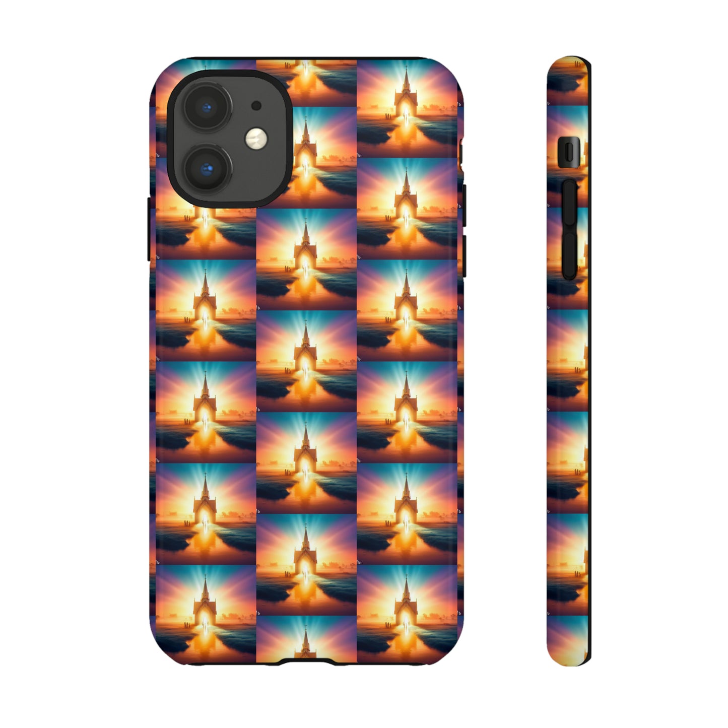 AImagination Collection iPhone Tough Case - "Come to the Light" - The God Ball Originals by Chris Rabalais (2024)