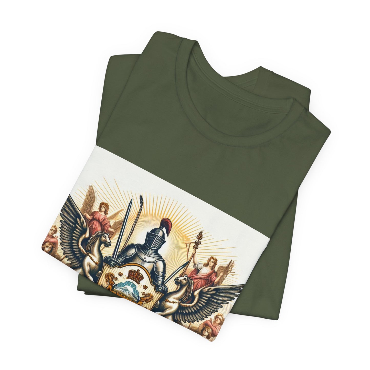 Pennsylvania Vintage Christian Crusader - Unisex Jersey Tee - USA - 100% Charity Benefit - The God Vote Collection by Chris Rabalais