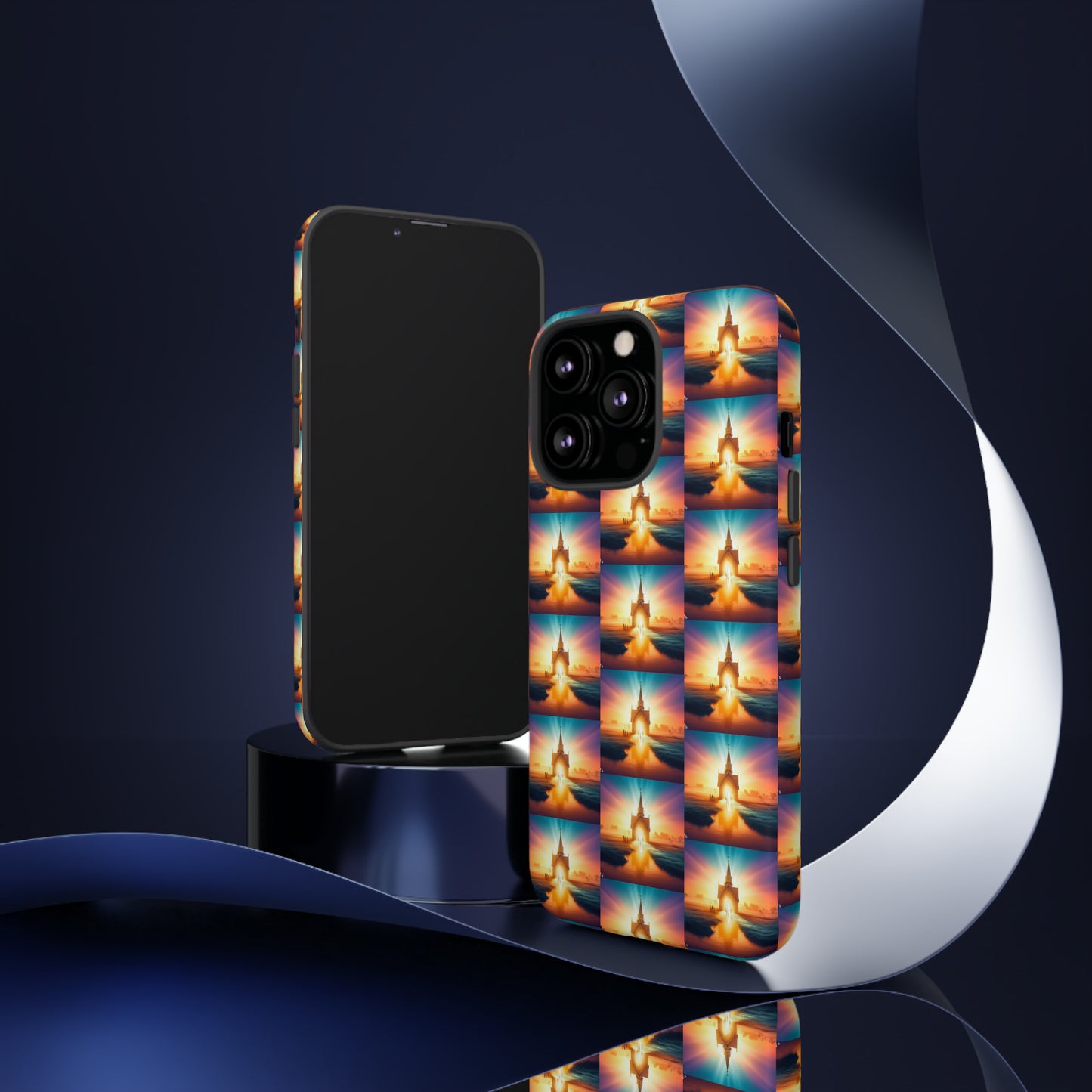 AImagination Collection iPhone Tough Case - "Come to the Light" - The God Ball Originals by Chris Rabalais (2024)