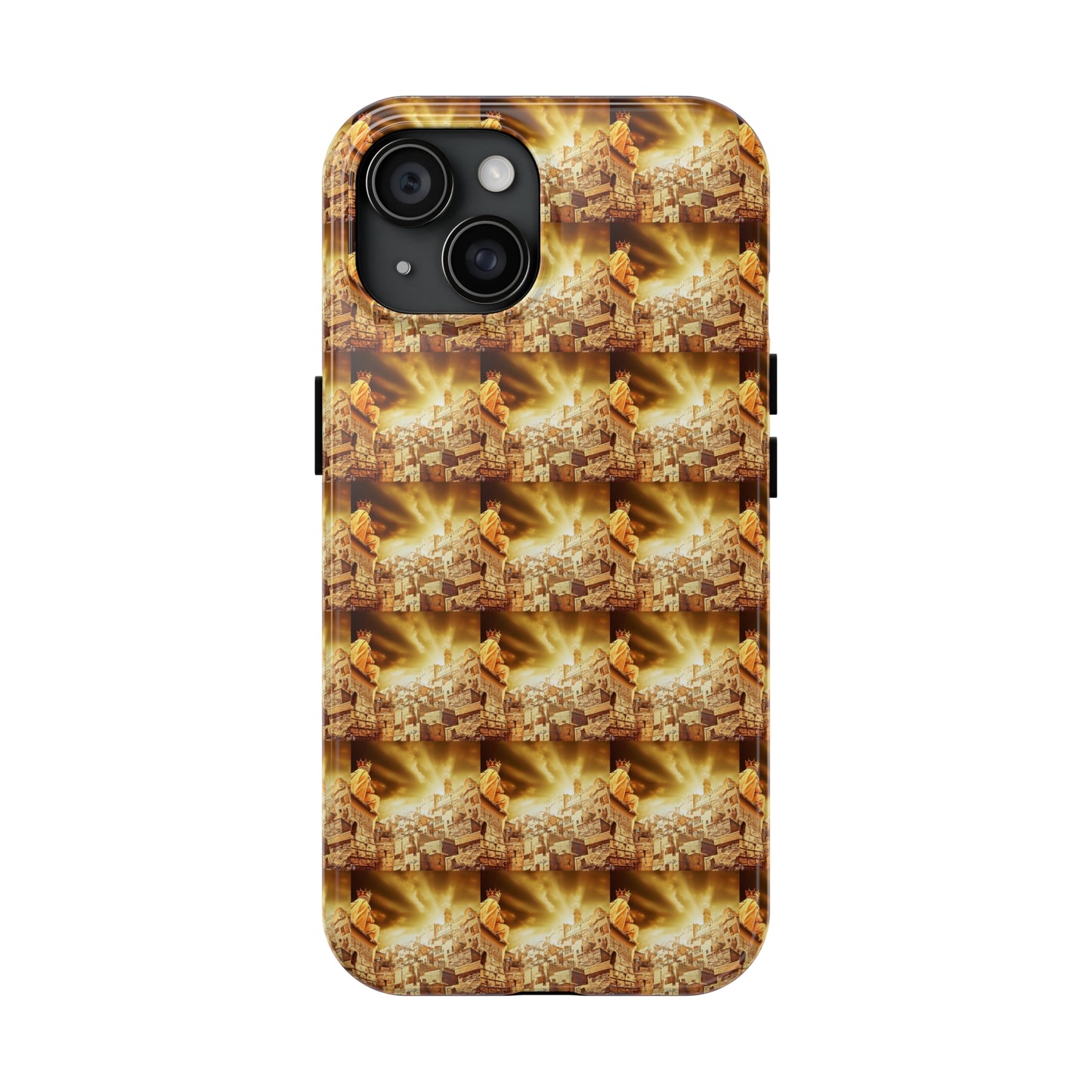 AImagination Collection Apple iPhone Tough Case - "The Golden Kingdom" - The God Ball Originals by Chris Rabalais