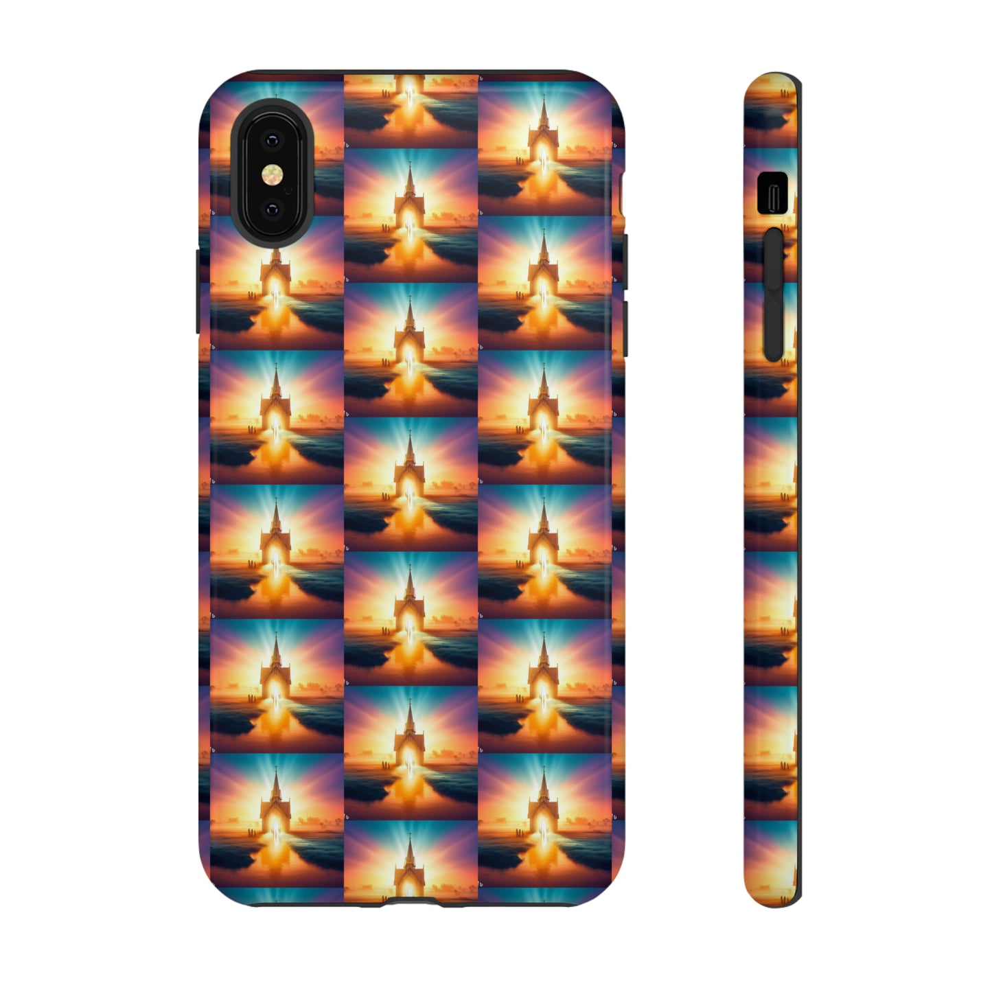 AImagination Collection iPhone Tough Case - "Come to the Light" - The God Ball Originals by Chris Rabalais (2024)