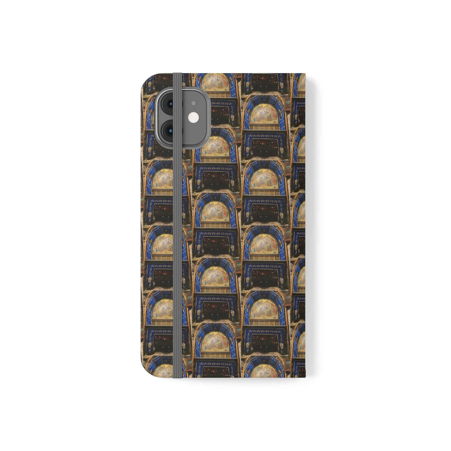 Holy Land Origins Apple iPhone Flip Cases - Church of the Nativity at Bethlehem - The God Ball Originals by Chris Rabalais (2024)