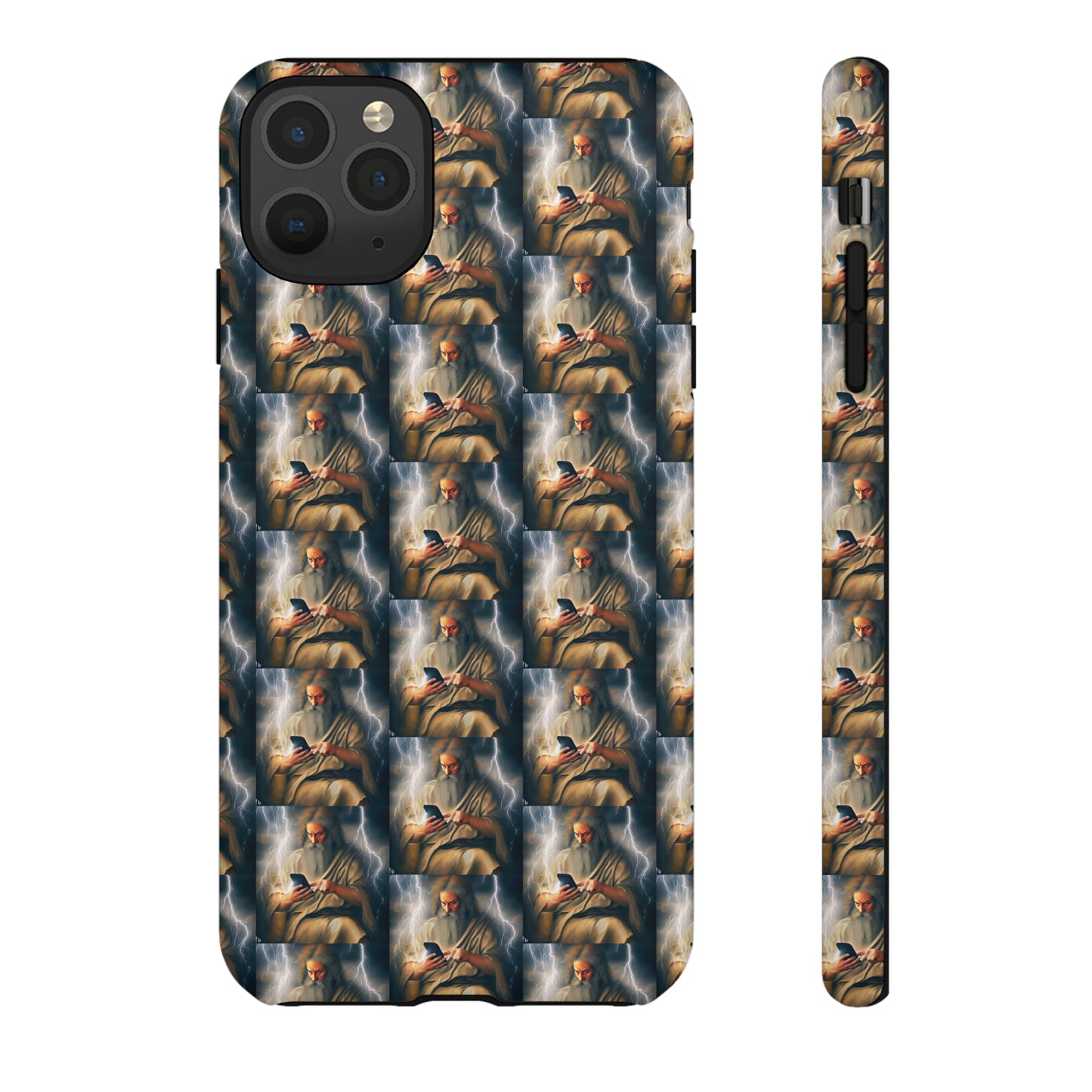 AImagination Collection iPhone Tough Cases - "The Watchman" - The God Ball Originals by Chris Rabalais (2024)