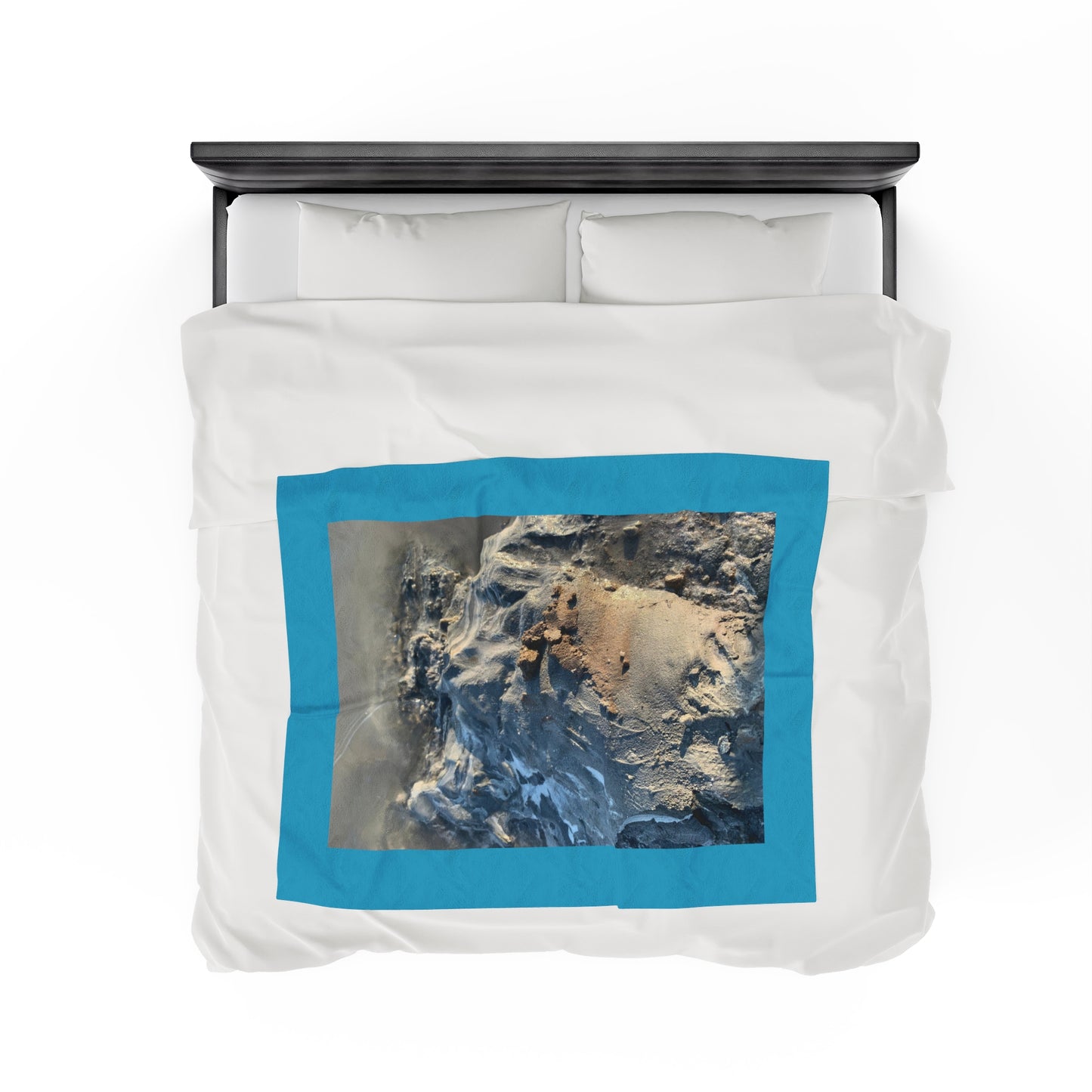Holy Land Origins Velveteen Plush Blanket - The Dead Sea (Israel) - The God Ball Originals by Chris Rabalais (2024)