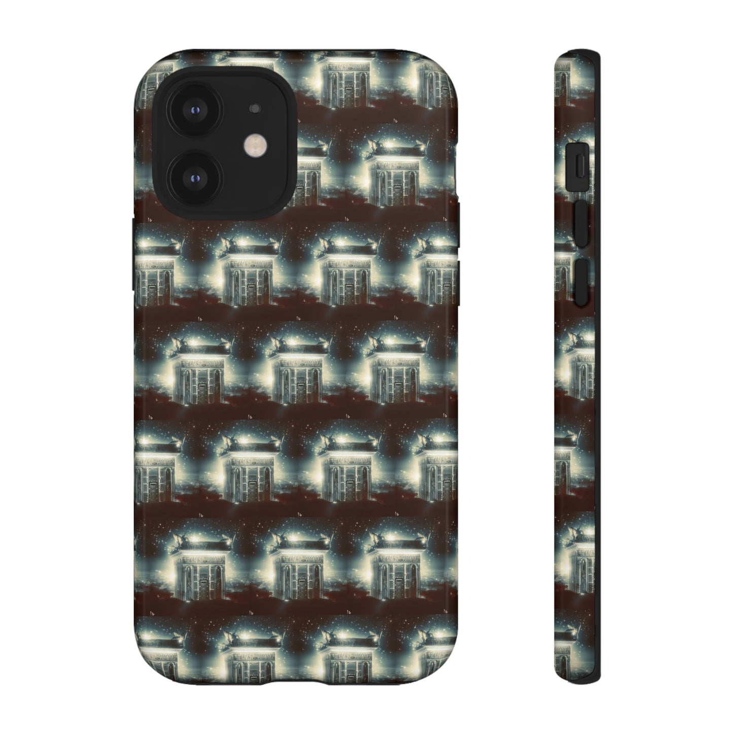 AImagination Collection iPhone Tough Cases - "The Temple" - The God Ball Originals by Chris Rabalais (2024)