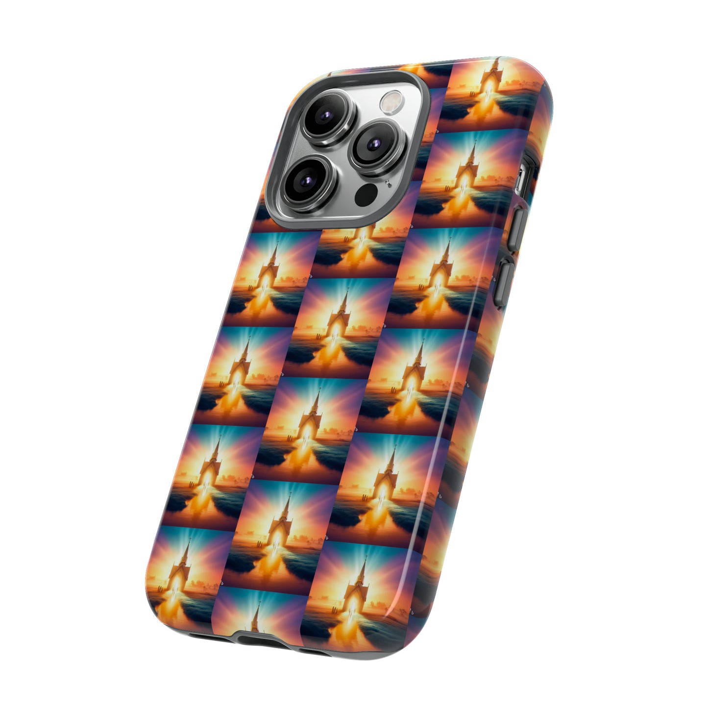 AImagination Collection iPhone Tough Case - "Come to the Light" - The God Ball Originals by Chris Rabalais (2024)