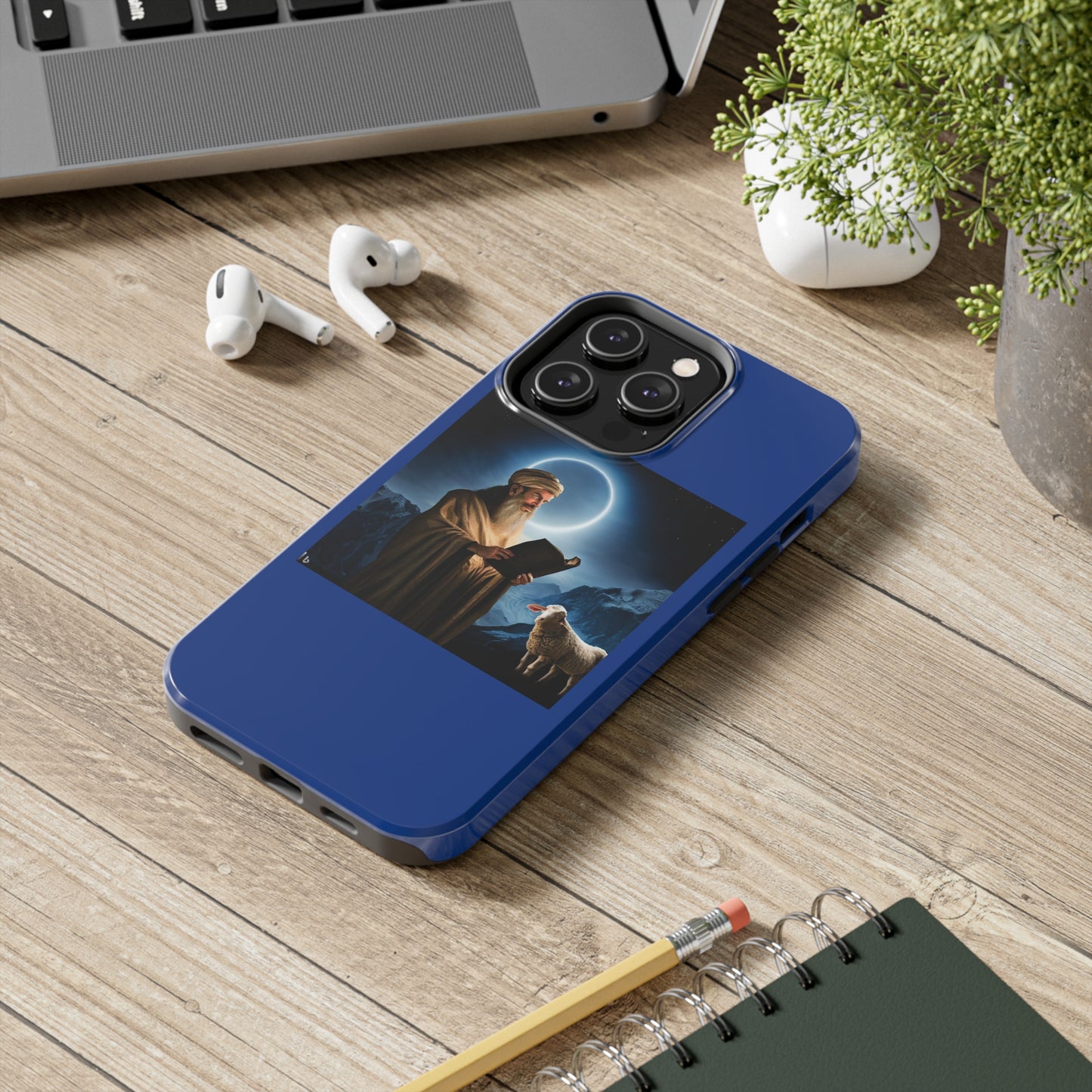 AImagination Collection iPhone Tough Case - "Feed My Sheep" - The God Ball Originals by Chris Rabalais (2024)